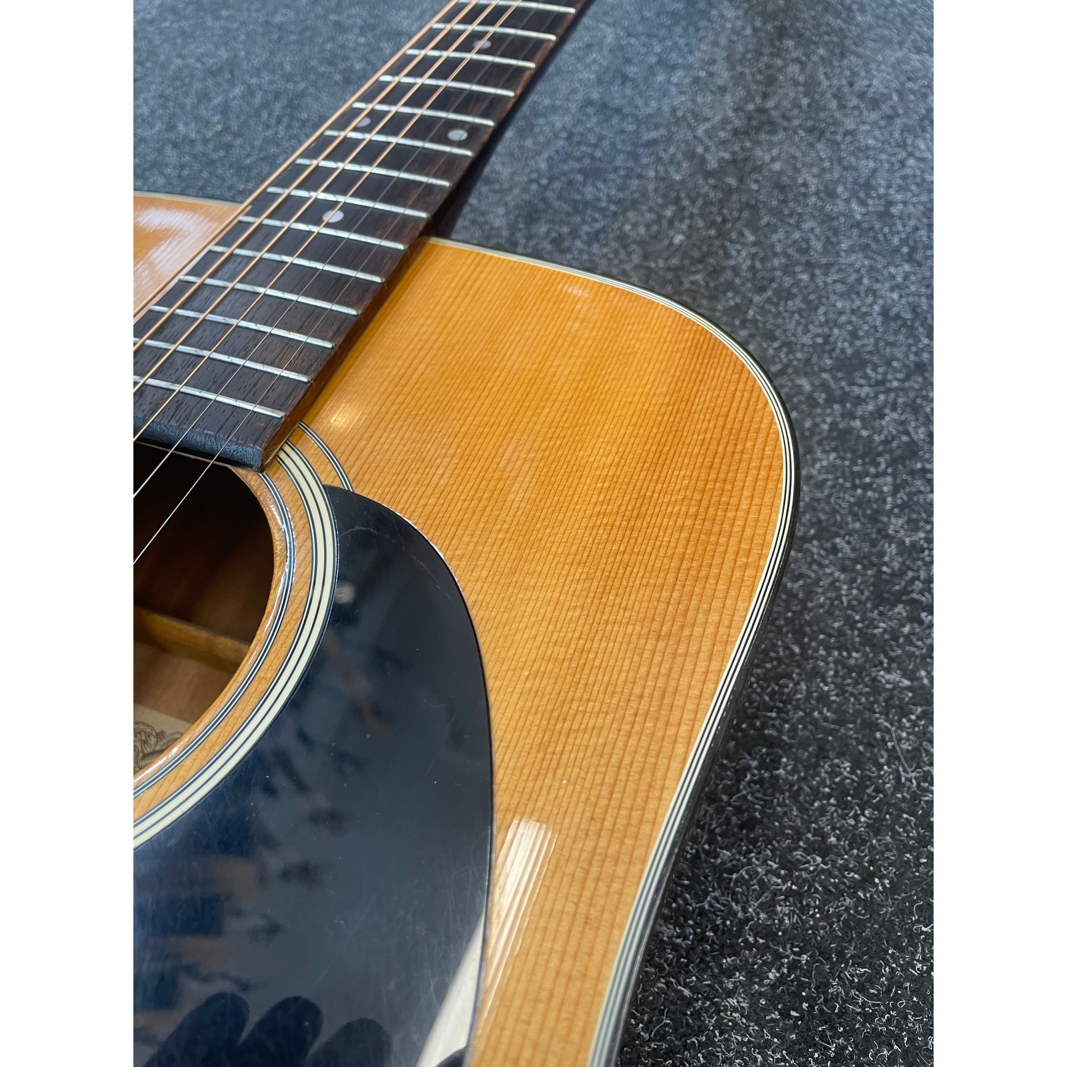 C. F. Mountain W-120 1970's Lawsuit Era Acoustic Guitar MIJ Made in Japan with Gigbag Pre-Owned