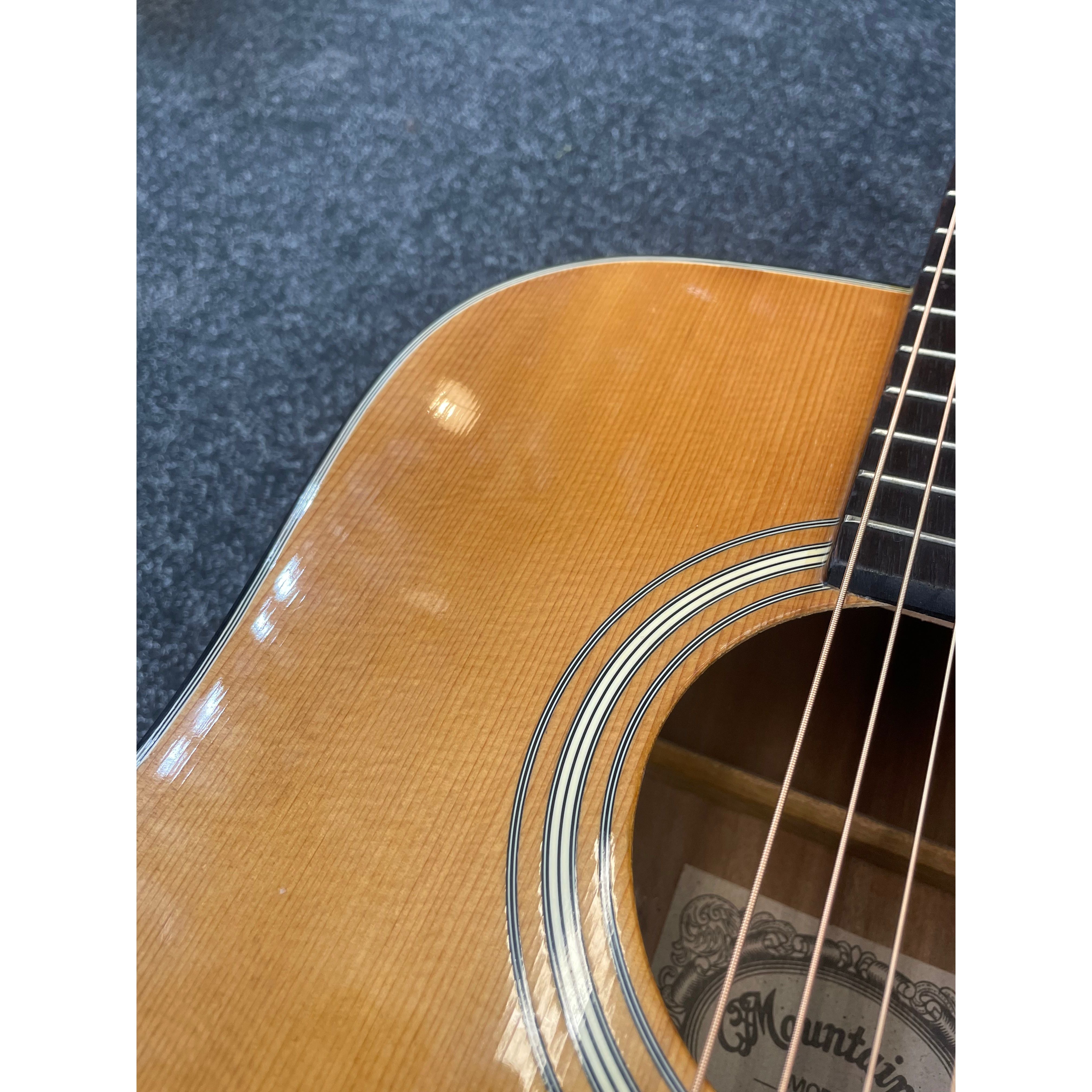 C. F. Mountain W-120 1970's Lawsuit Era Acoustic Guitar MIJ Made in Japan with Gigbag Pre-Owned