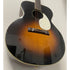 Kay K-15 1950's-60's Flat Top Jumbo Acoustic Guitar L3623 in Burst Finish with Hardcase Pre-Owned