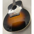 Kay K-15 1950's-60's Flat Top Jumbo Acoustic Guitar L3623 in Burst Finish with Hardcase Pre-Owned