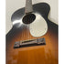 Kay K-15 1950's-60's Flat Top Jumbo Acoustic Guitar L3623 in Burst Finish with Hardcase Pre-Owned