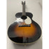 Kay K-15 1950's-60's Flat Top Jumbo Acoustic Guitar L3623 in Burst Finish with Hardcase Pre-Owned
