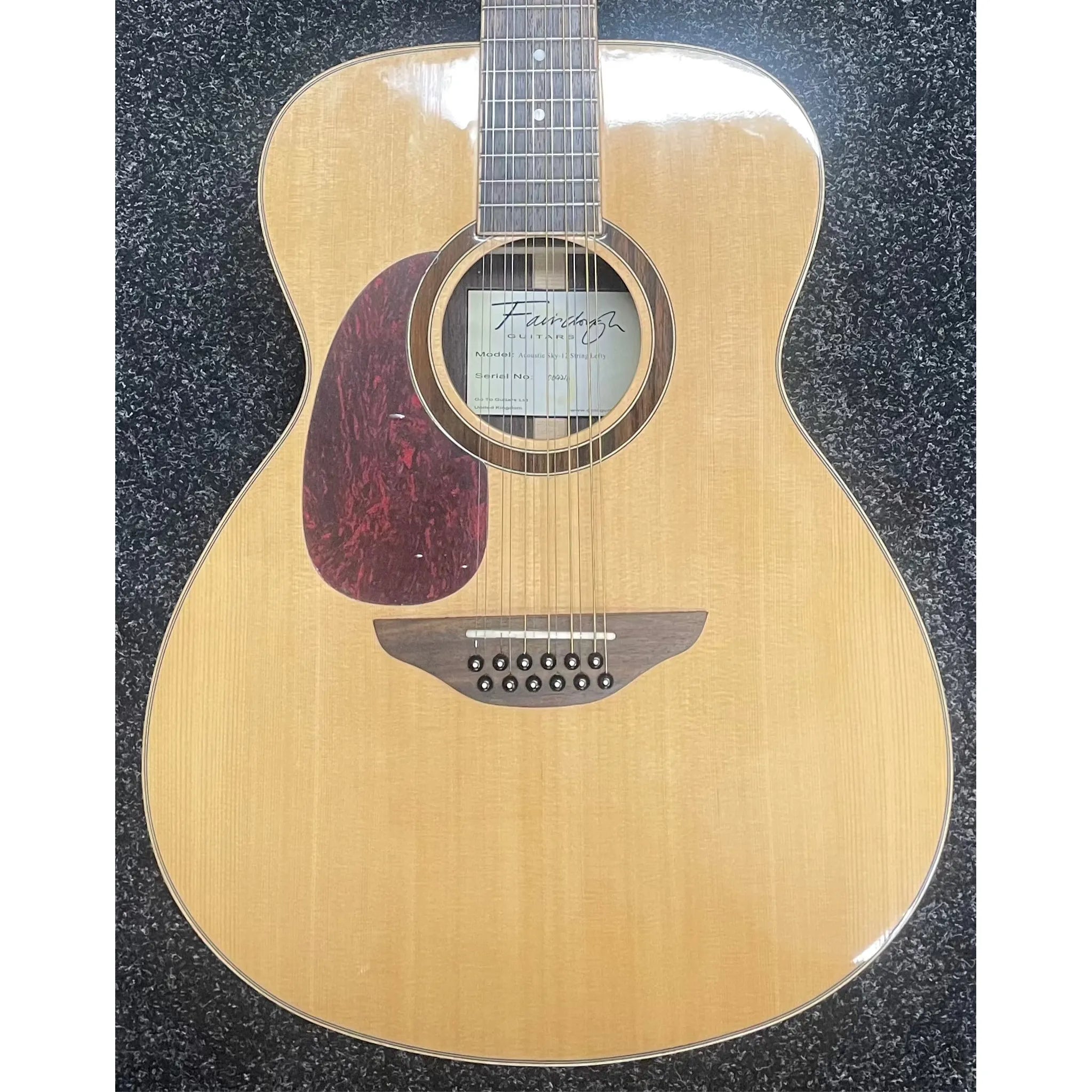 Fairclough Acoustic Sky XII 12 String Acoustic Guitar Left handed Pre-Owned