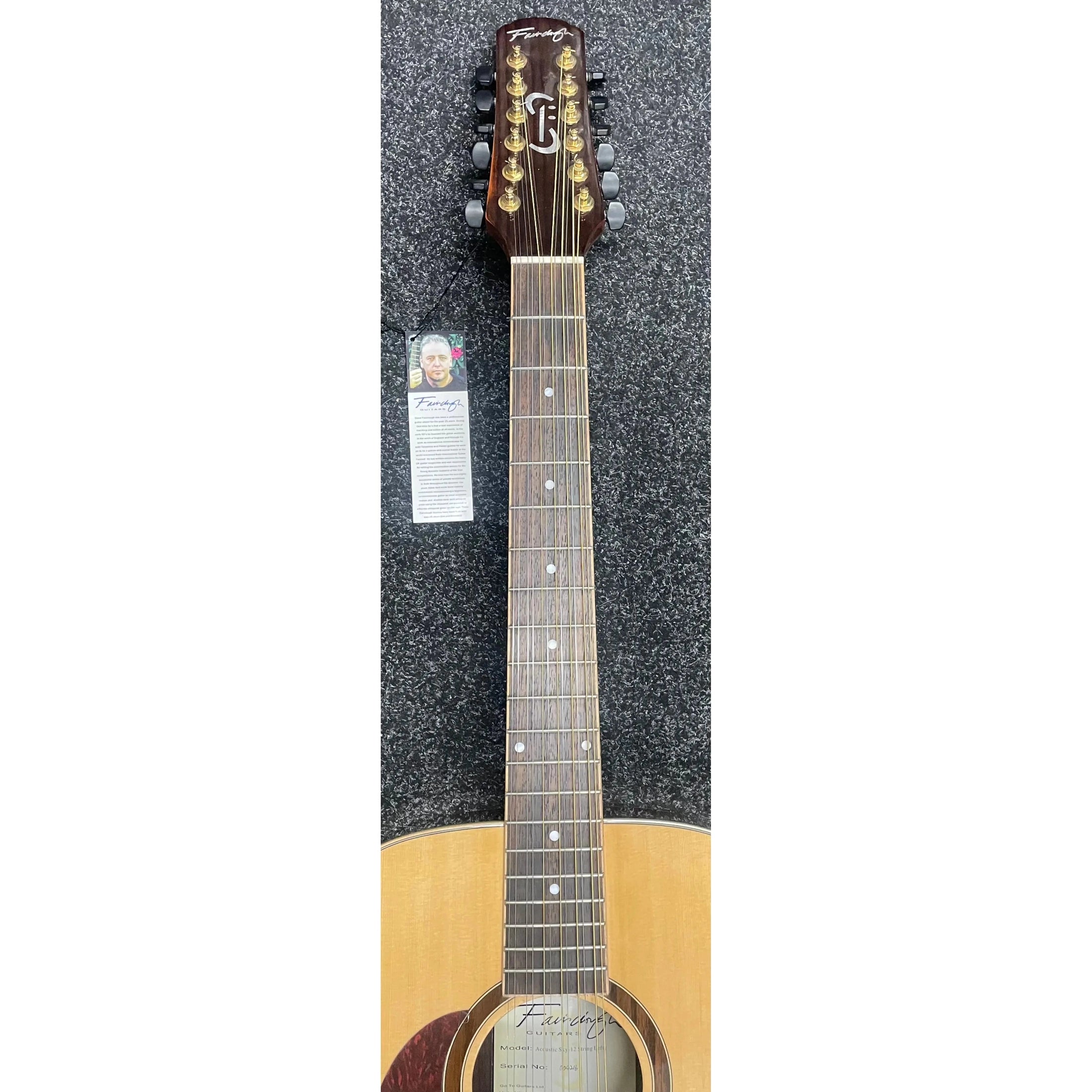 Fairclough Acoustic Sky XII 12 String Acoustic Guitar Left handed Pre-Owned