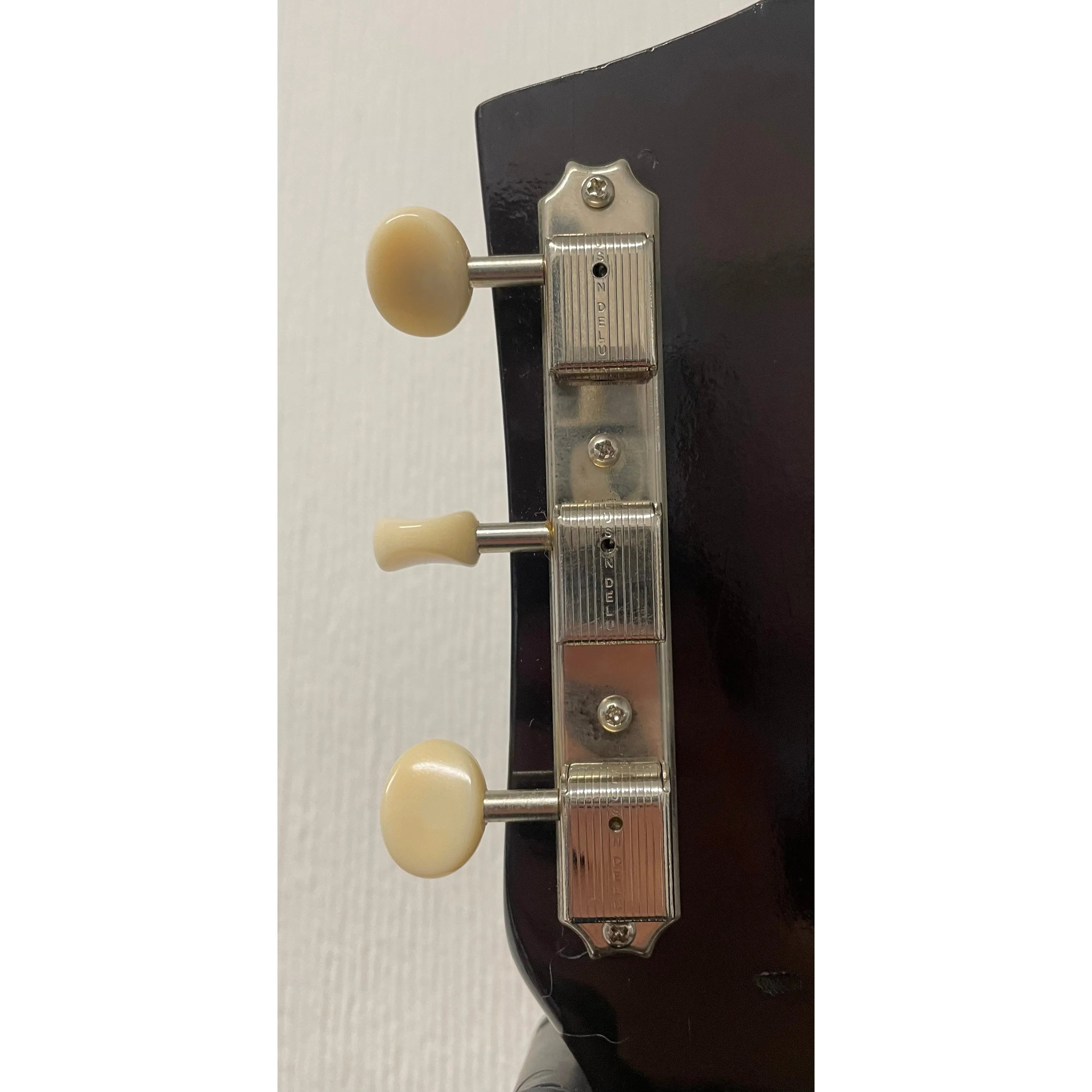 Kay K-15 1950's-60's Flat Top Jumbo Acoustic Guitar L3623 in Burst Finish with Hardcase Pre-Owned