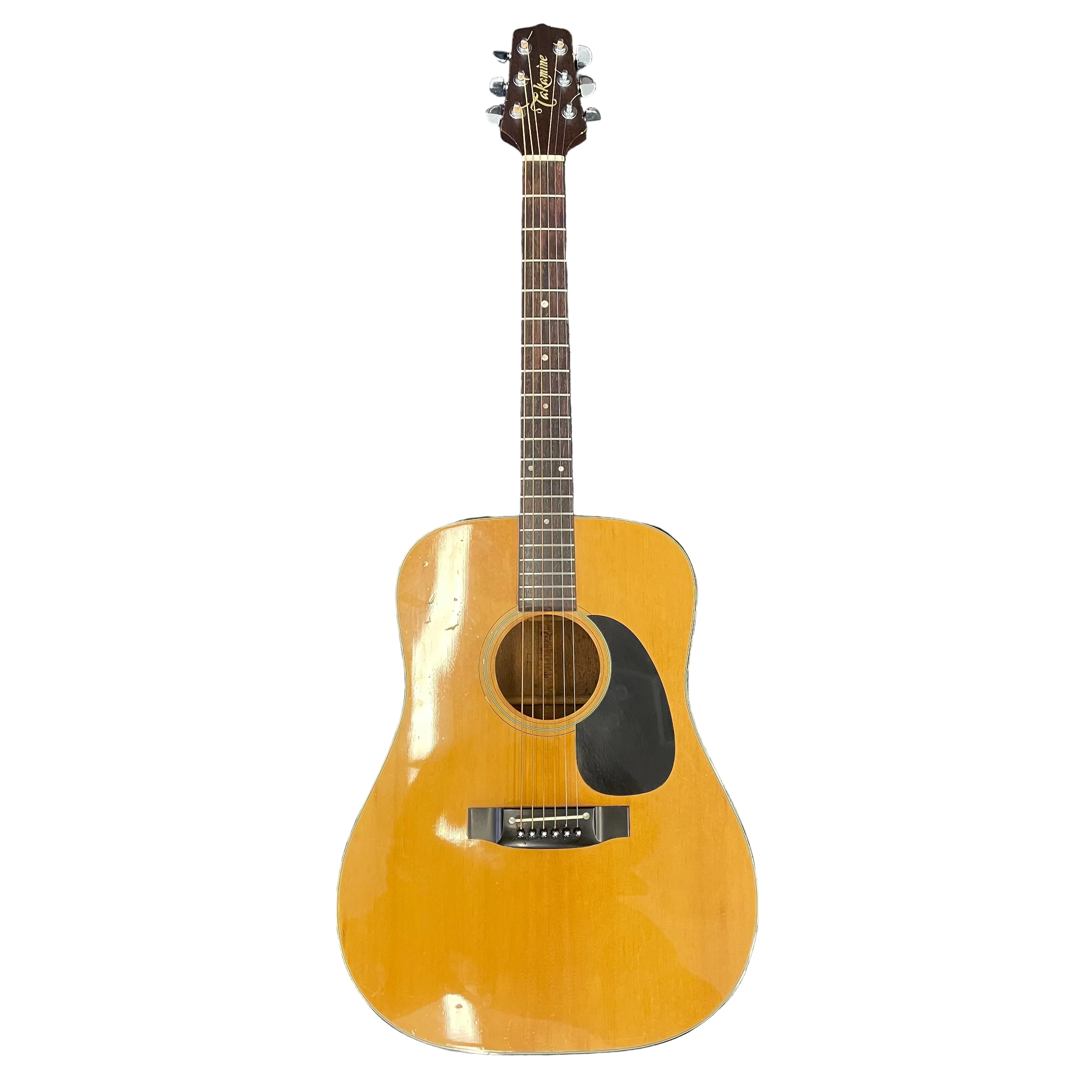 Takamine EF-340 Dreadnought Electro Acoustic Guitar in Natural with Hardcase Pre-Owned