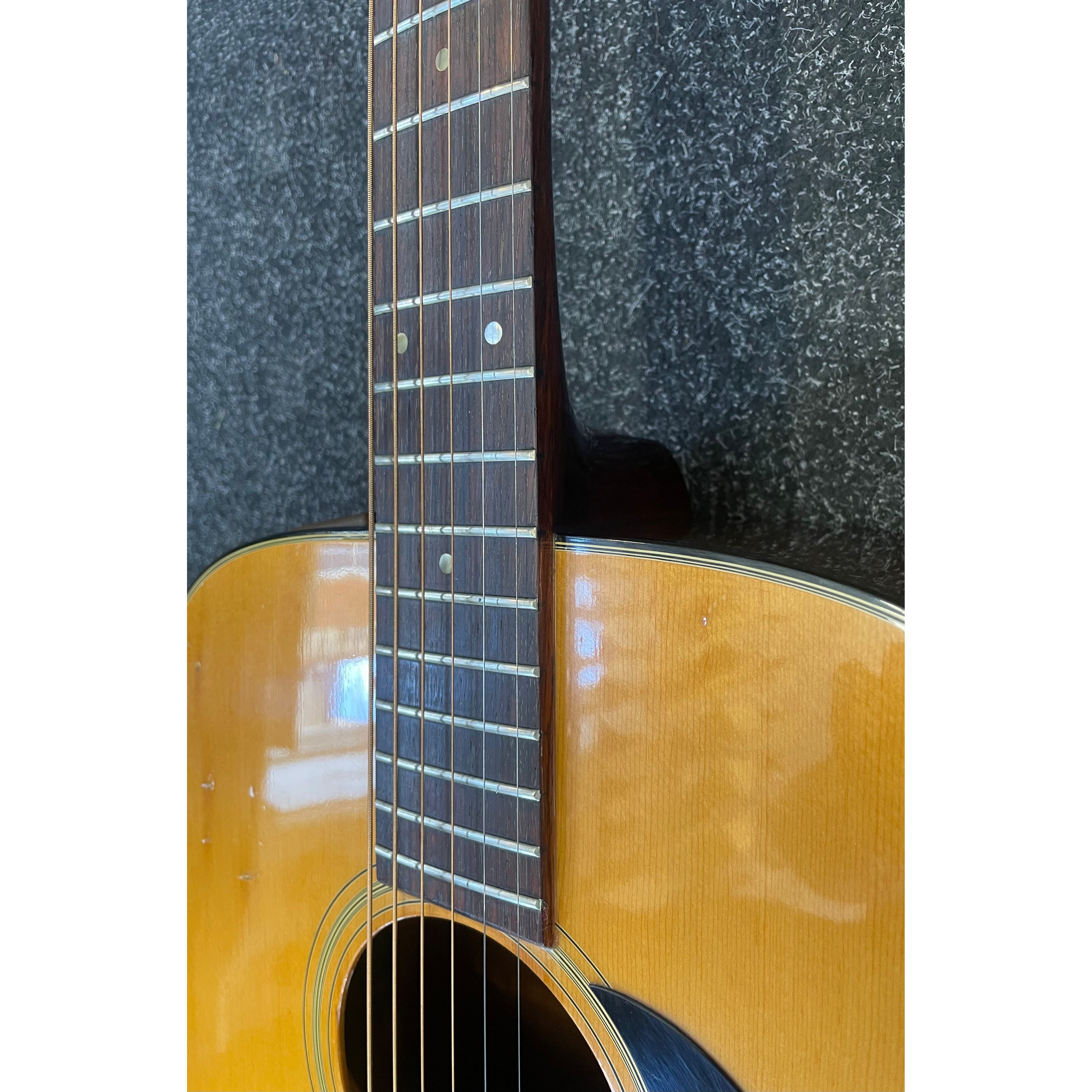 Takamine EF-340 Dreadnought Electro Acoustic Guitar in Natural with Hardcase Pre-Owned