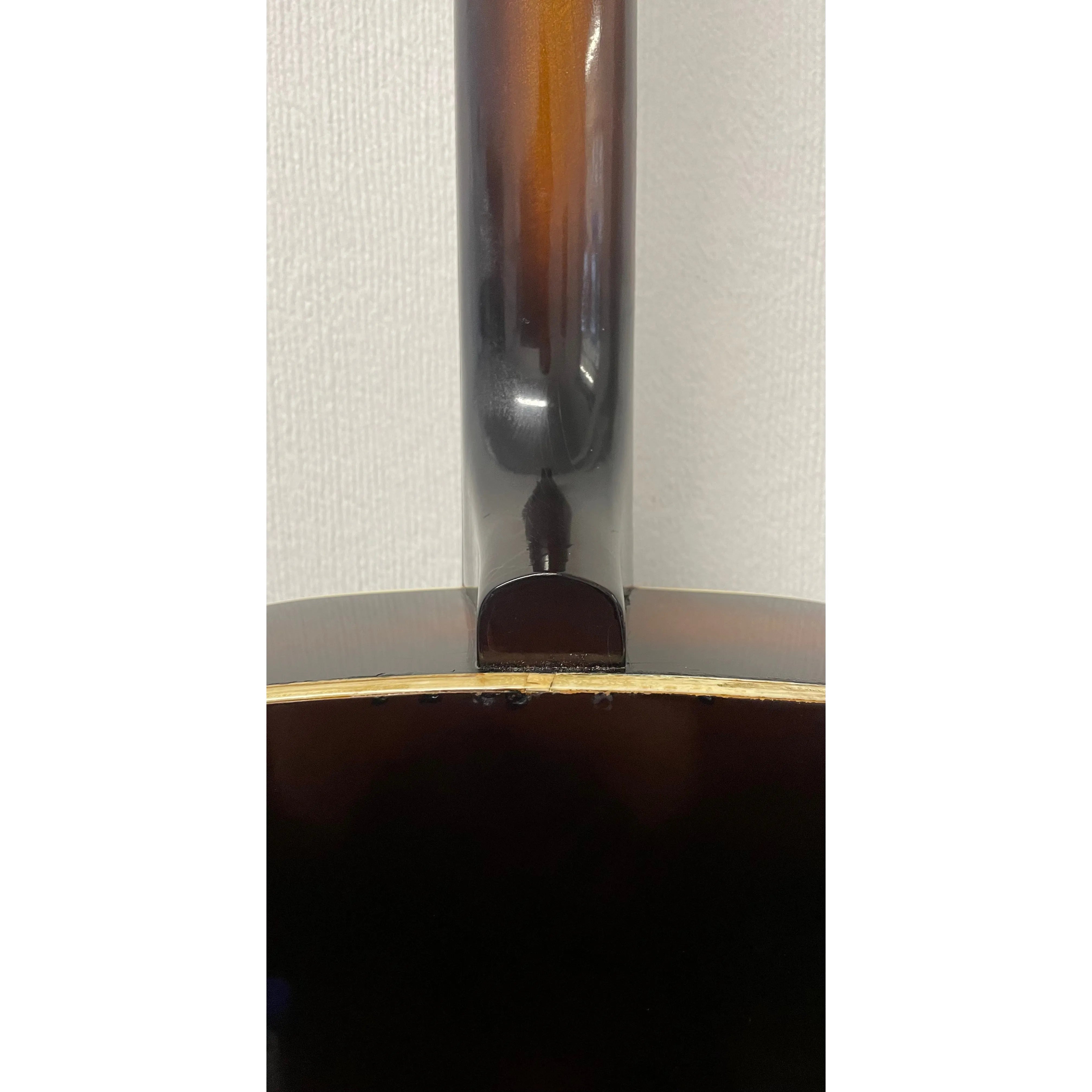 Kay K-15 1950's-60's Flat Top Jumbo Acoustic Guitar L3623 in Burst Finish with Hardcase Pre-Owned