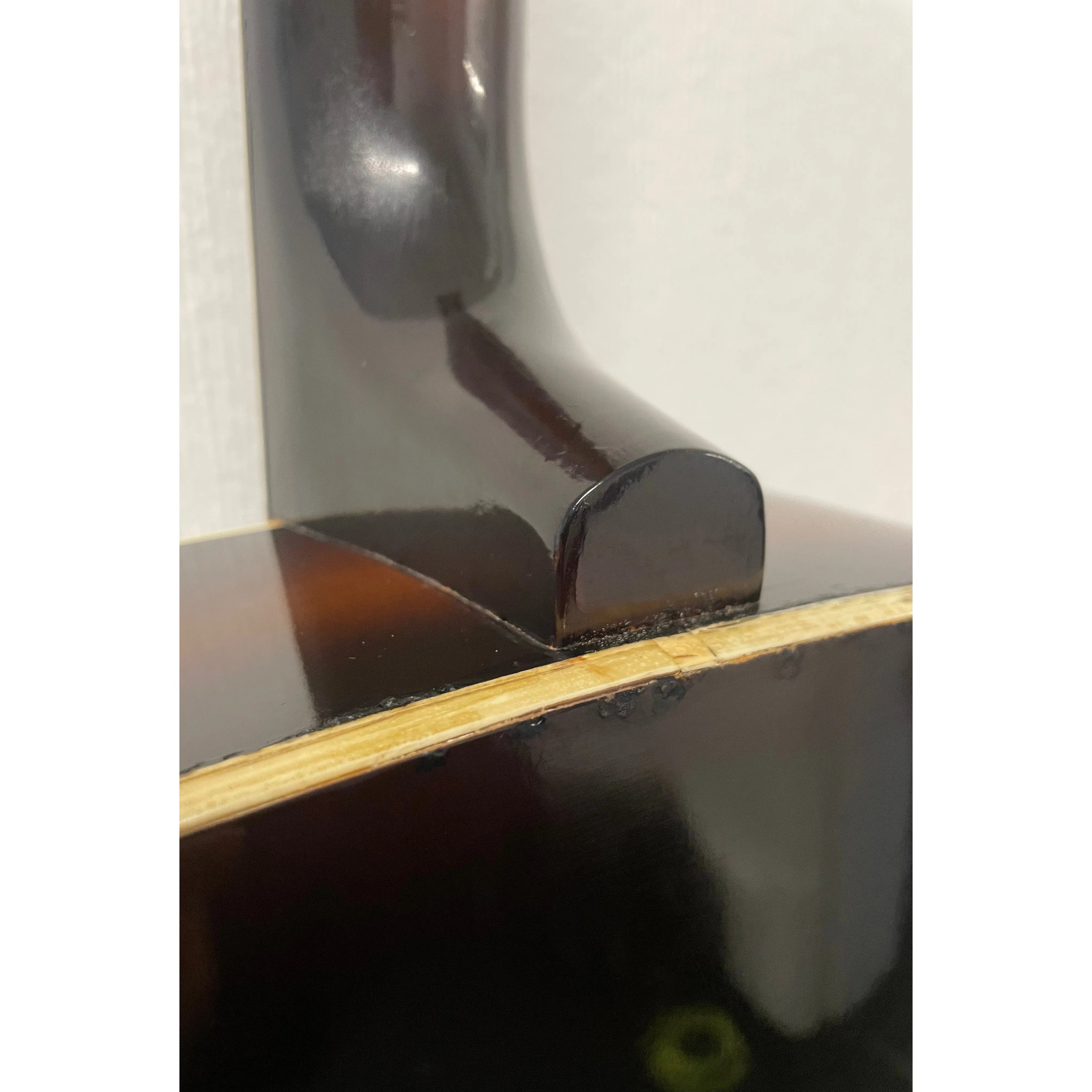 Kay K-15 1950's-60's Flat Top Jumbo Acoustic Guitar L3623 in Burst Finish with Hardcase Pre-Owned