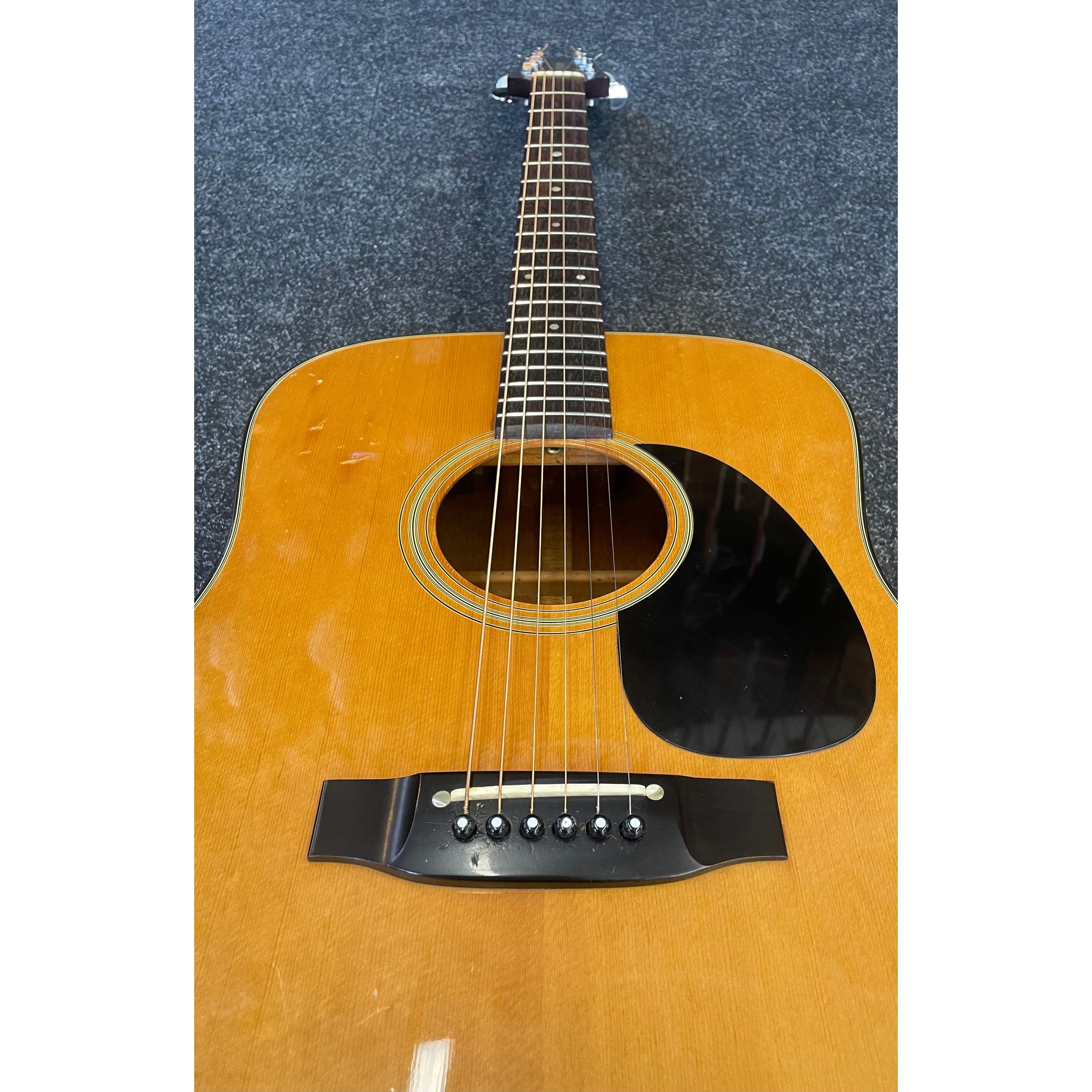 Takamine EF-340 Dreadnought Electro Acoustic Guitar in Natural with Hardcase Pre-Owned