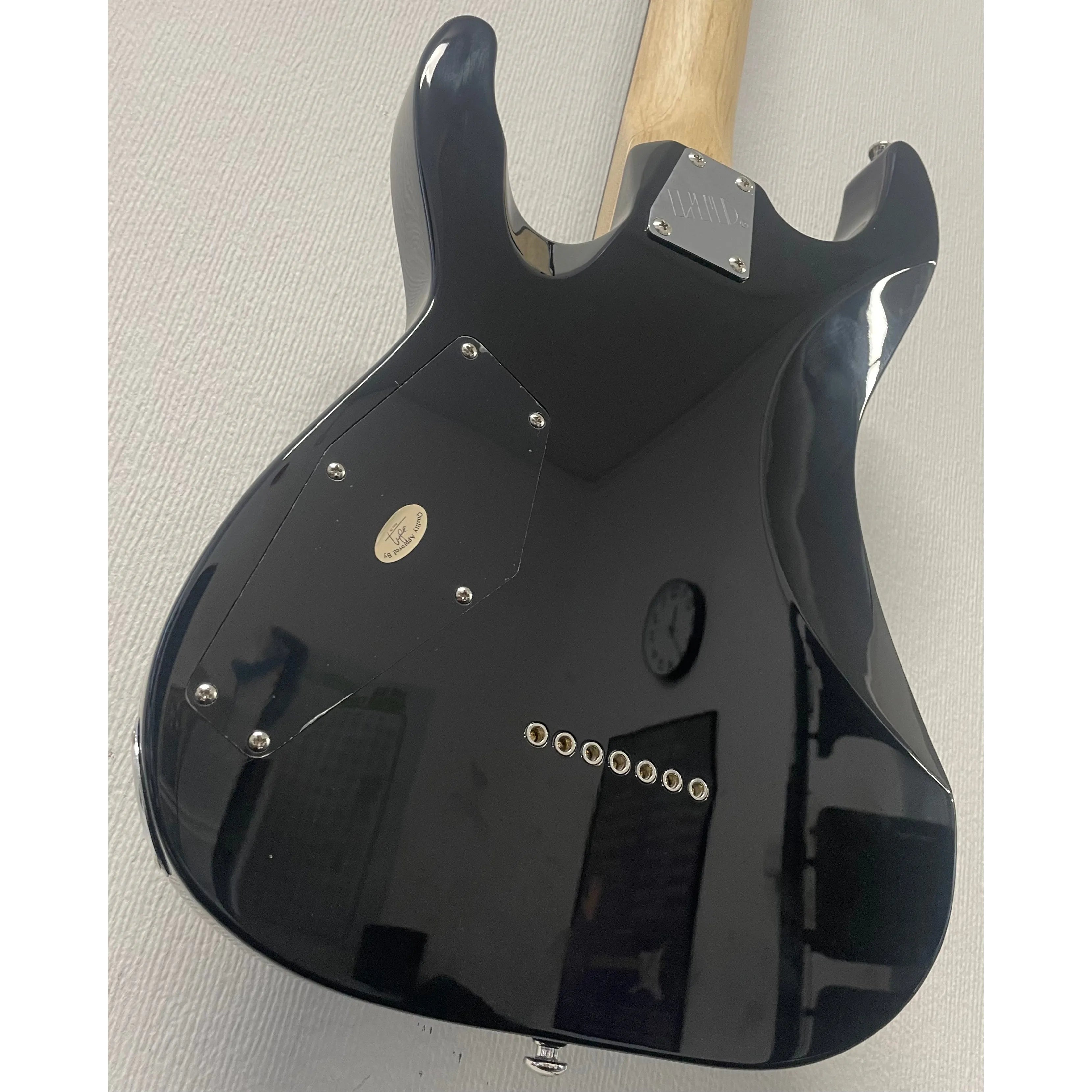 ESP LTD MH-17 7 String Electric Guitar in Gloss Black Pre-Owned