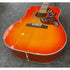 Epiphone Hummingbird Pro Electro Acoustic Dreadnought Guitar in Faded Cherry with Gigbag Pre-Owned