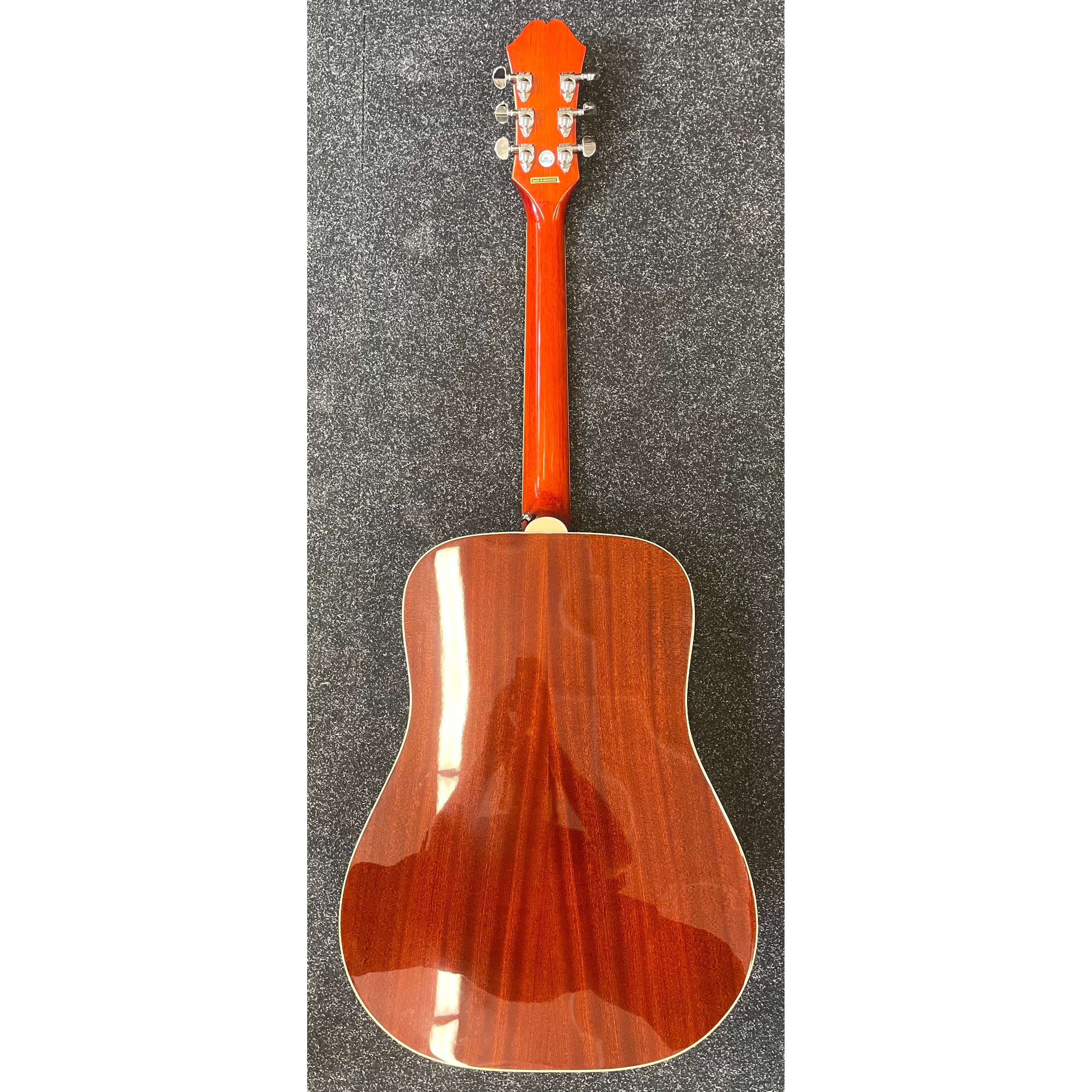 Epiphone Hummingbird Pro Electro Acoustic Dreadnought Guitar in Faded Cherry with Gigbag Pre-Owned
