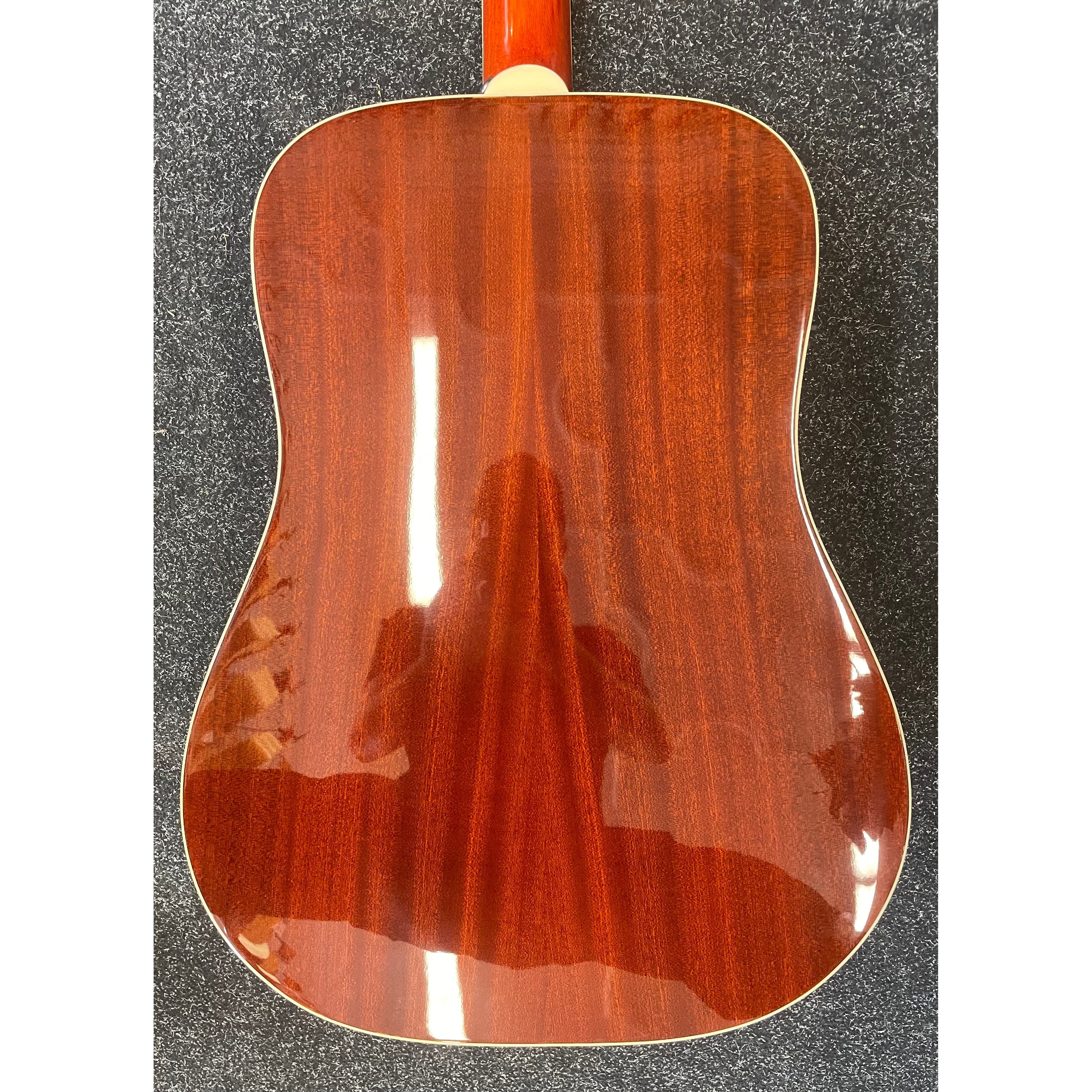 Epiphone Hummingbird Pro Electro Acoustic Dreadnought Guitar in Faded Cherry with Gigbag Pre-Owned