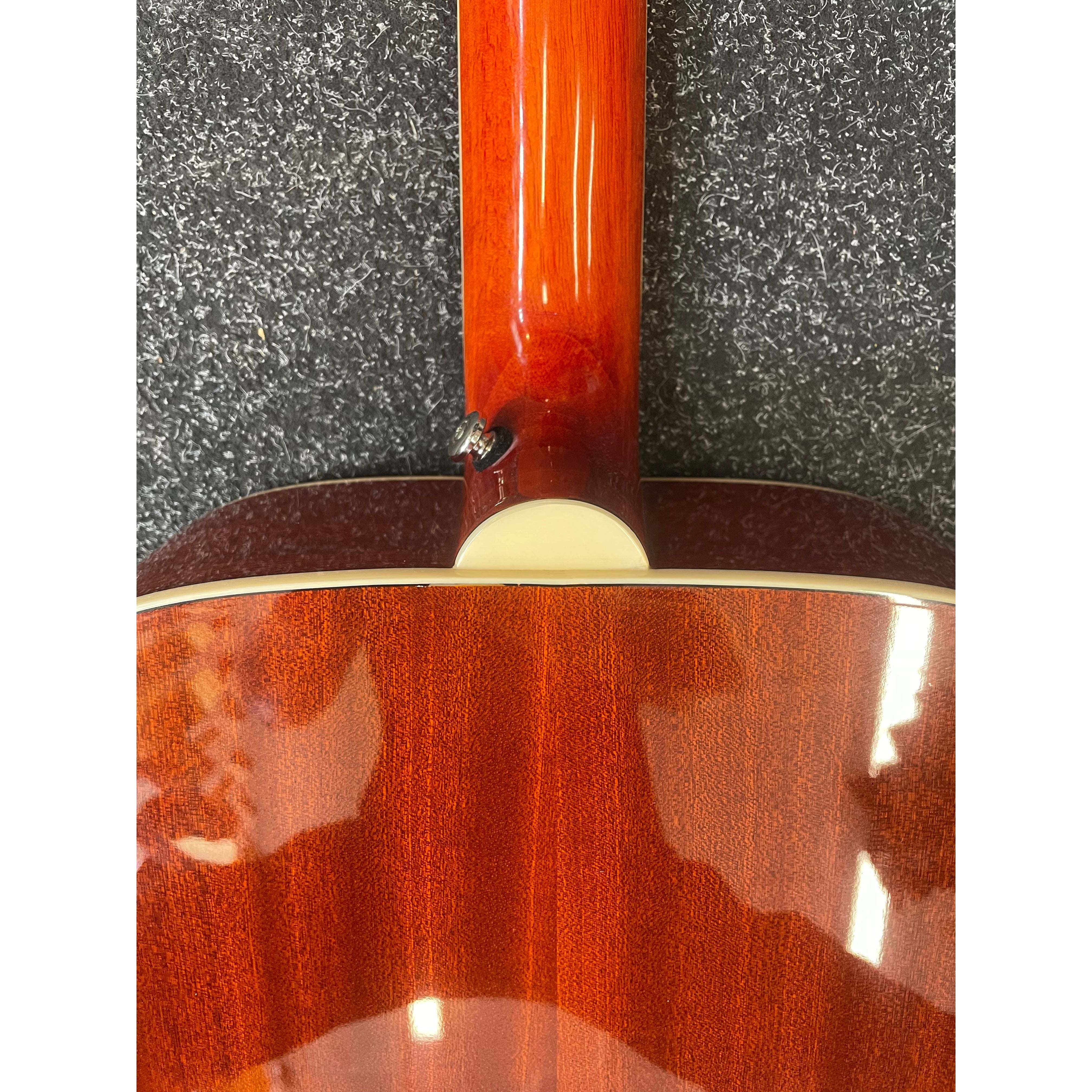 Epiphone Hummingbird Pro Electro Acoustic Dreadnought Guitar in Faded Cherry with Gigbag Pre-Owned