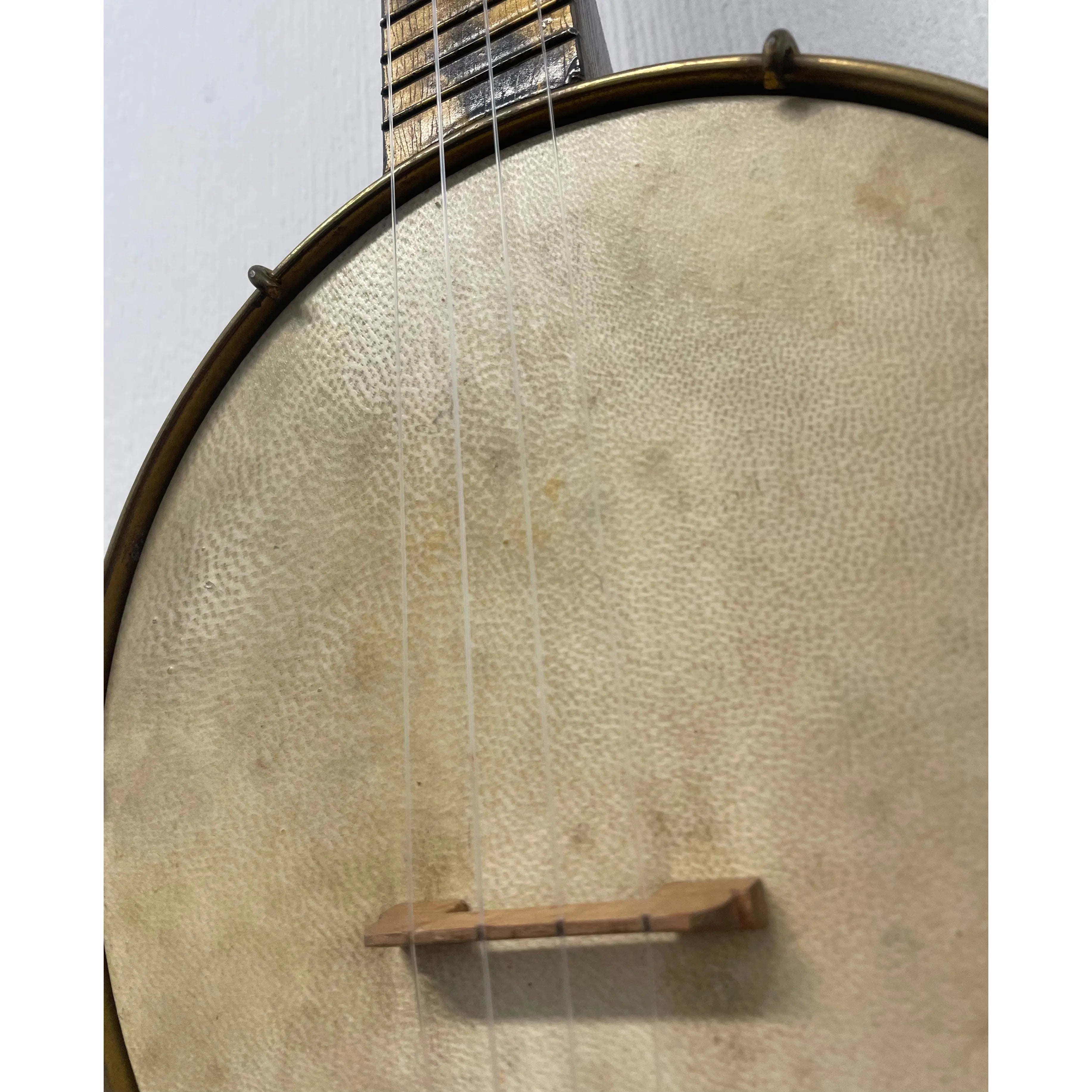 Golden Knight Banjolele, Made by Francis, Day & Hunter (FDH Ltd), Made in Britain in Gold and Black Liqueur finish with Carry Case, Est. 1920/30s Pre-Owned