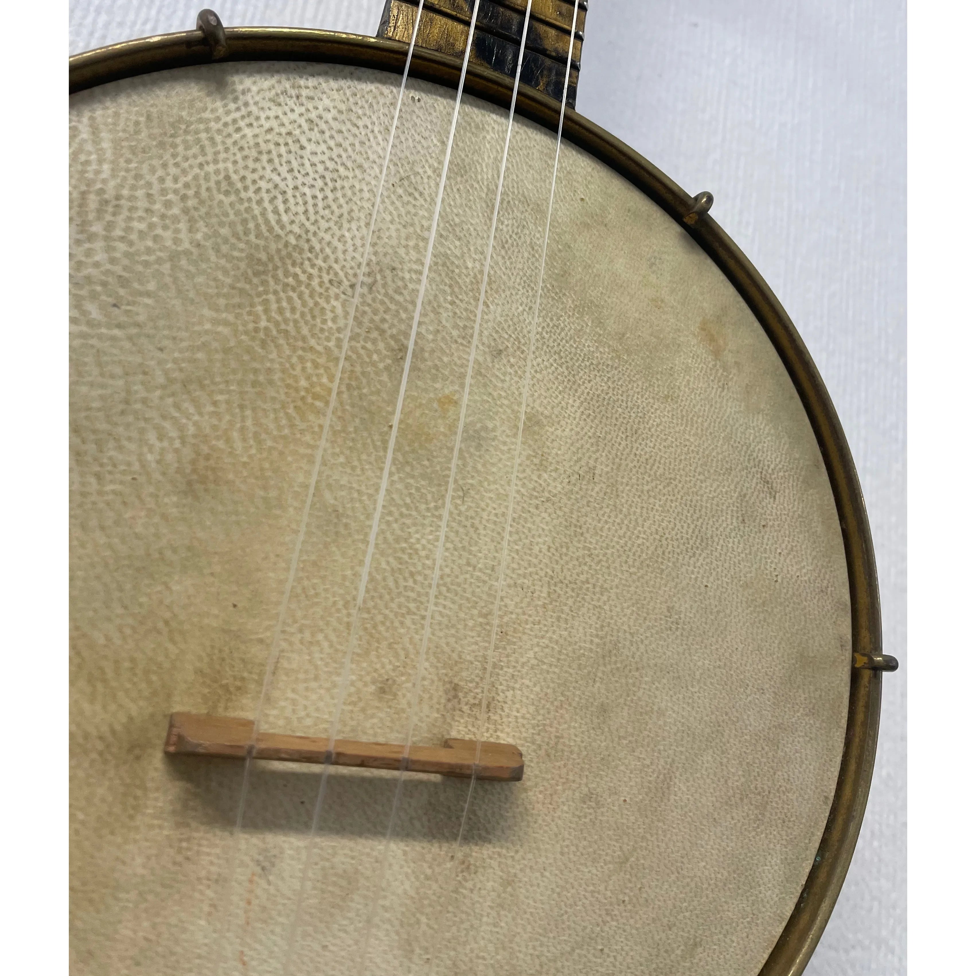 Golden Knight Banjolele, Made by Francis, Day & Hunter (FDH Ltd), Made in Britain in Gold and Black Liqueur finish with Carry Case, Est. 1920/30s Pre-Owned