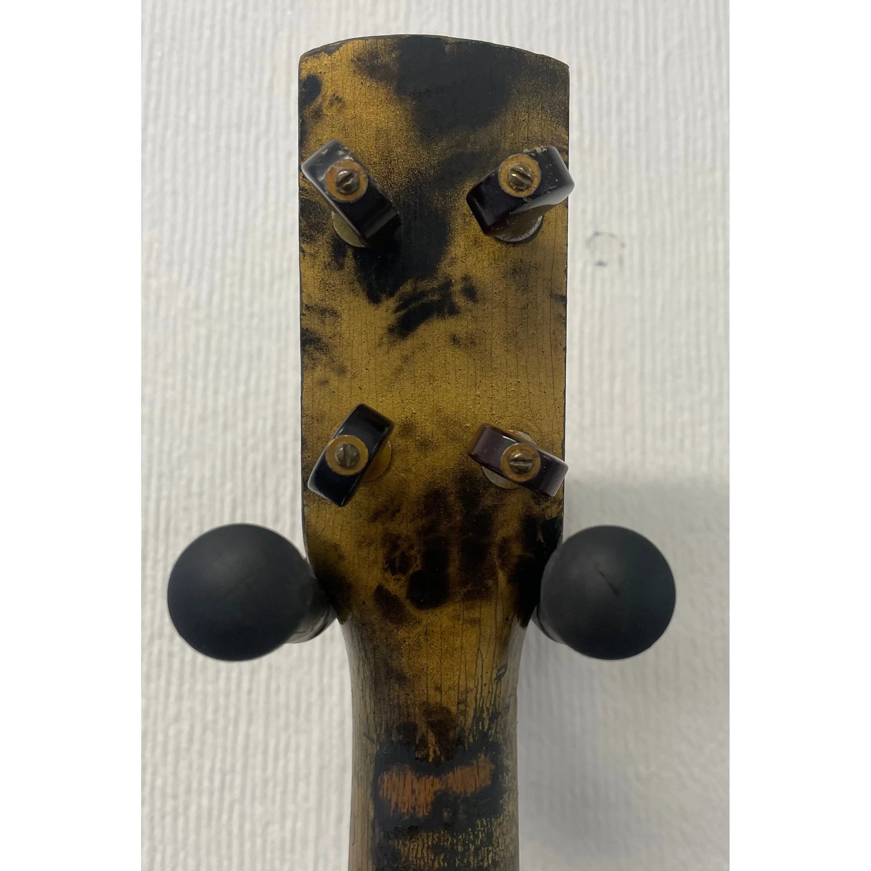 Golden Knight Banjolele, Made by Francis, Day & Hunter (FDH Ltd), Made in Britain in Gold and Black Liqueur finish with Carry Case, Est. 1920/30s Pre-Owned