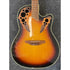 Ovation Celebrity Deluxe Electro Acoustic Guitar in Sunburst with Styrofoam Case Pre-Owned