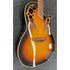 Ovation Celebrity Deluxe Electro Acoustic Guitar in Sunburst with Styrofoam Case Pre-Owned