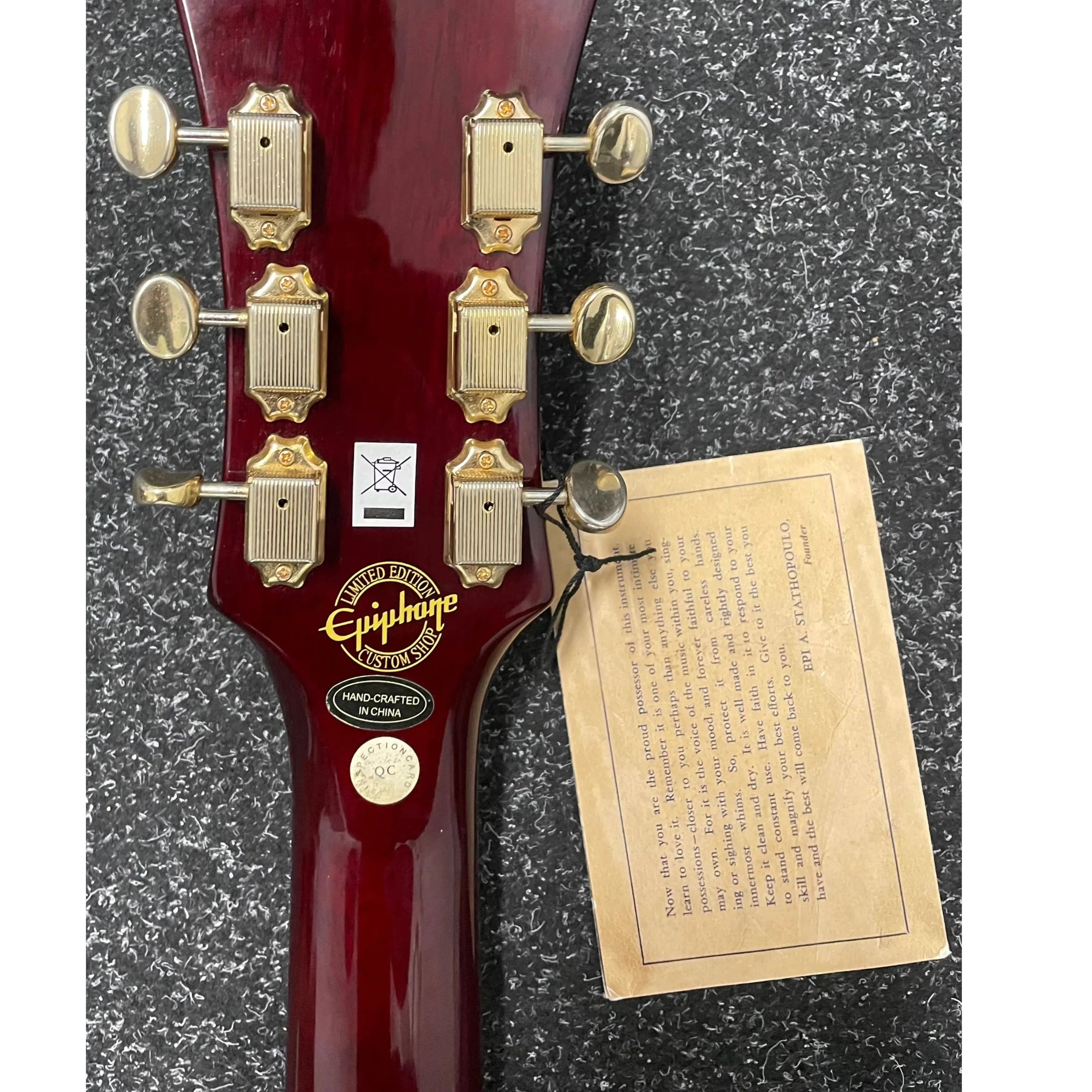 Epiphone Riviera Custom P93 Limited Edition Custom Shop Pre-Owned