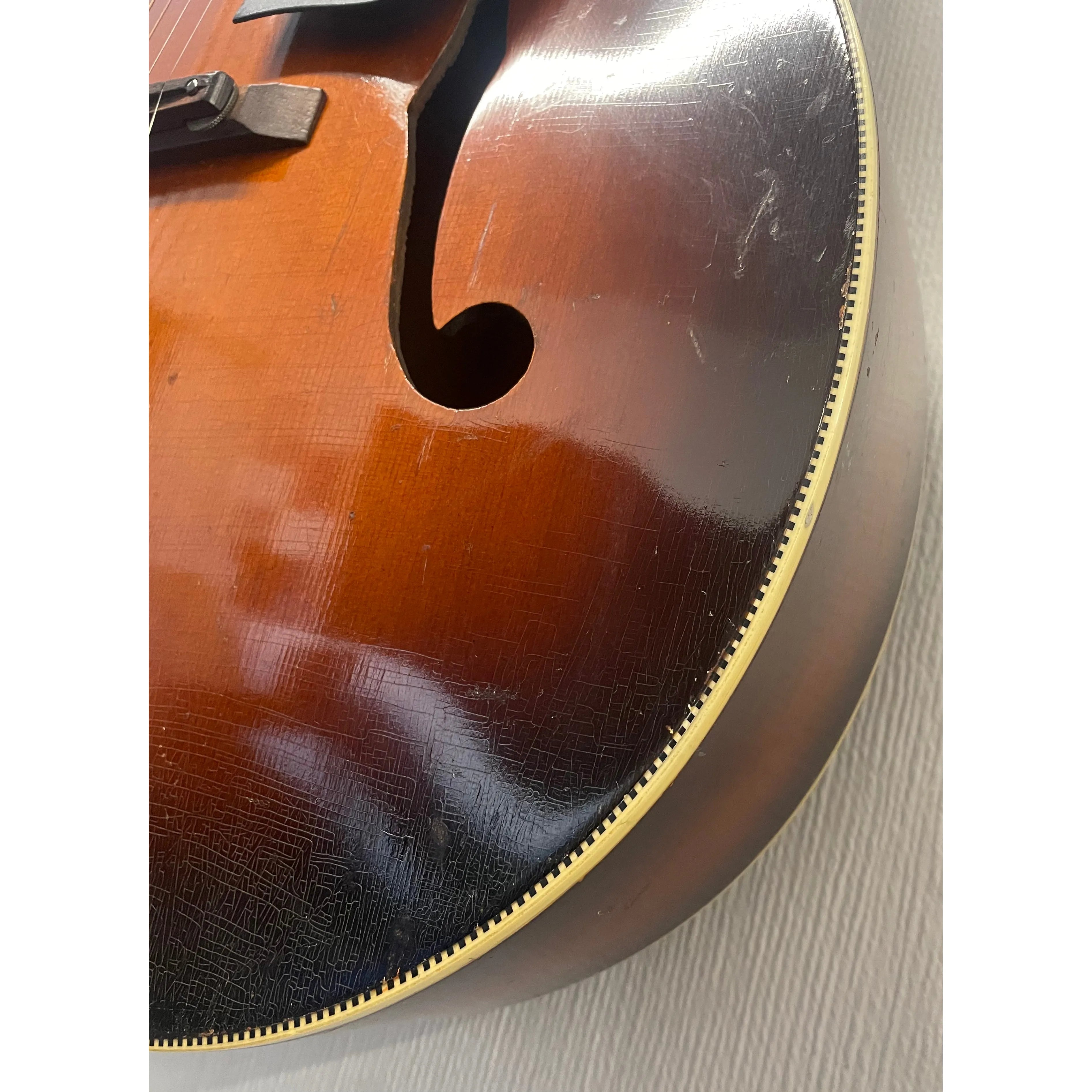 Orpheum by Kay 1950's Vintage Archtop Acoustic Guitar Made in USA with Hardcase Pre-Owned
