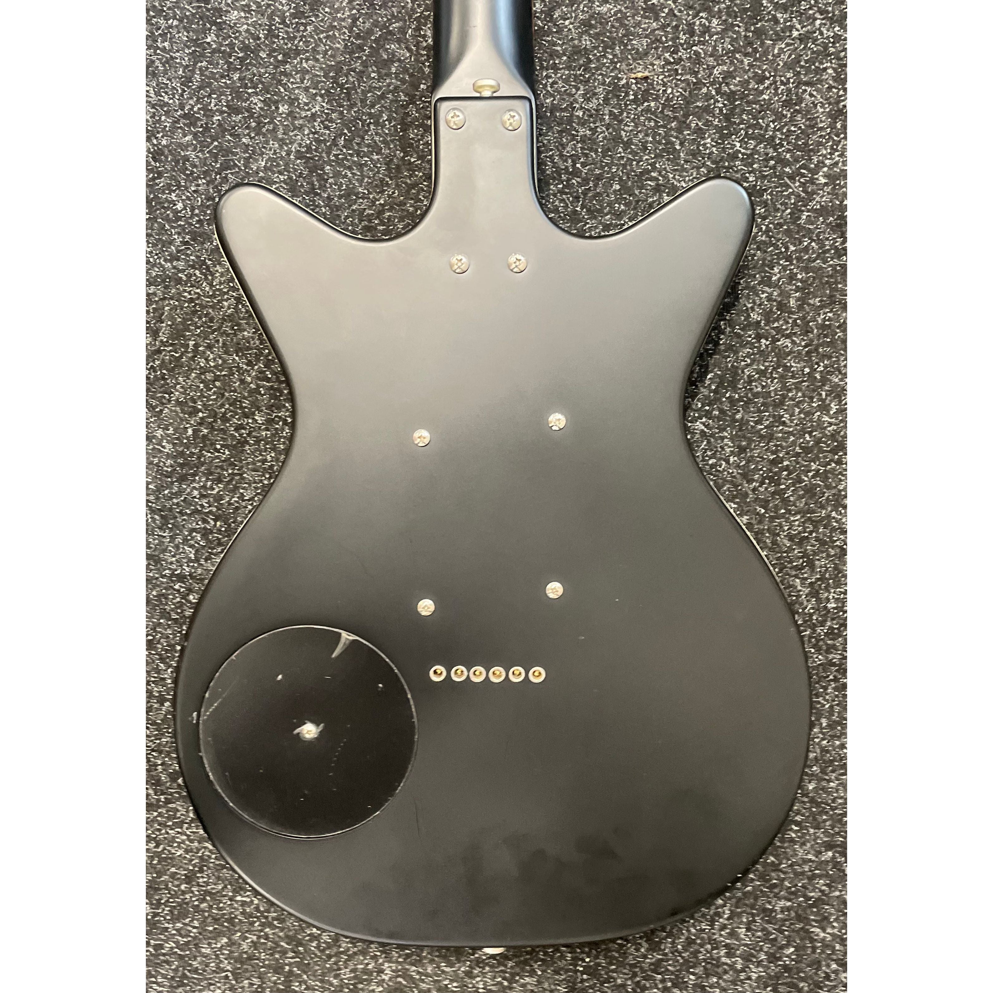 Danelectro DC59 12 String Electric Guitar in Satin Black Finish Pre-Owned