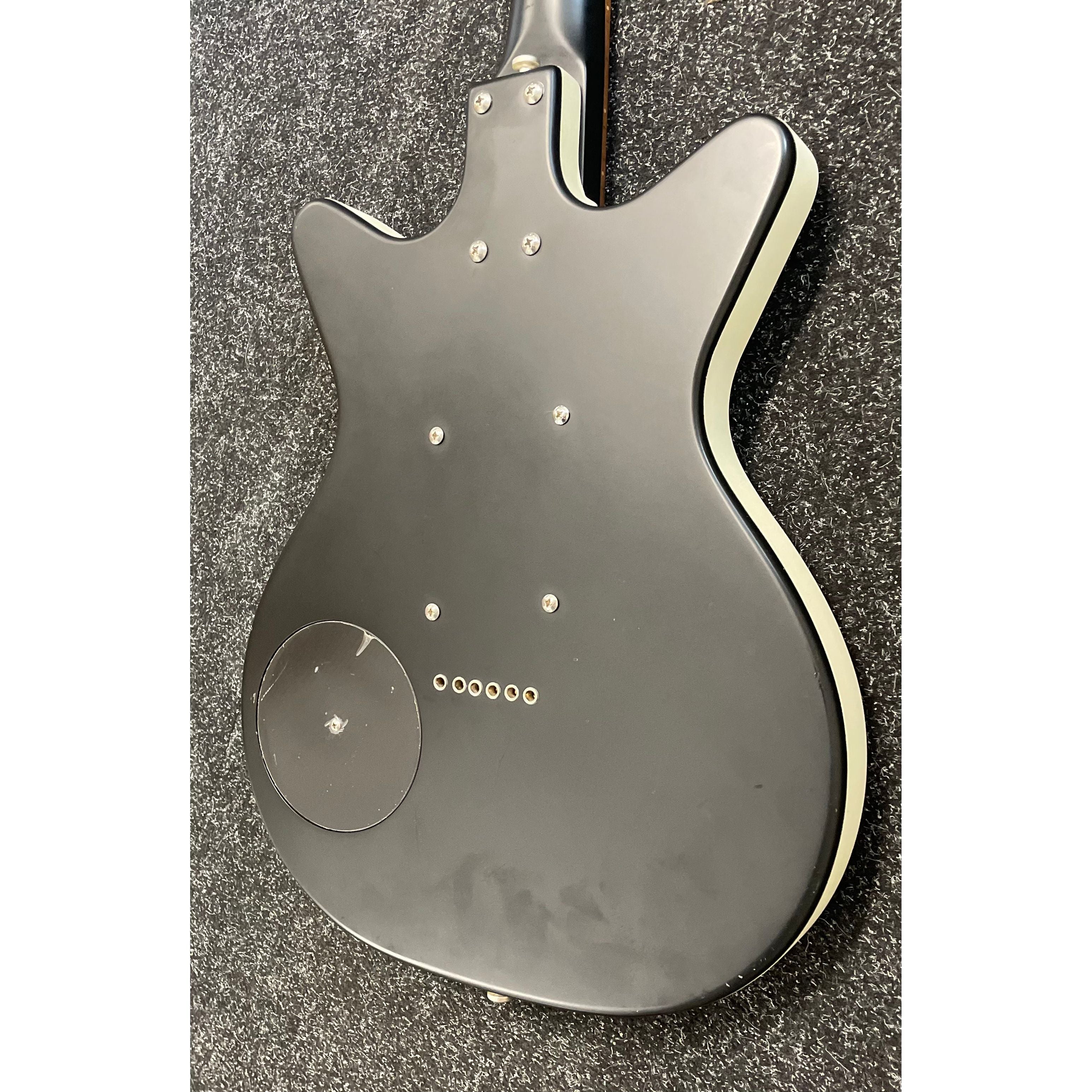 Danelectro DC59 12 String Electric Guitar in Satin Black Finish Pre-Owned