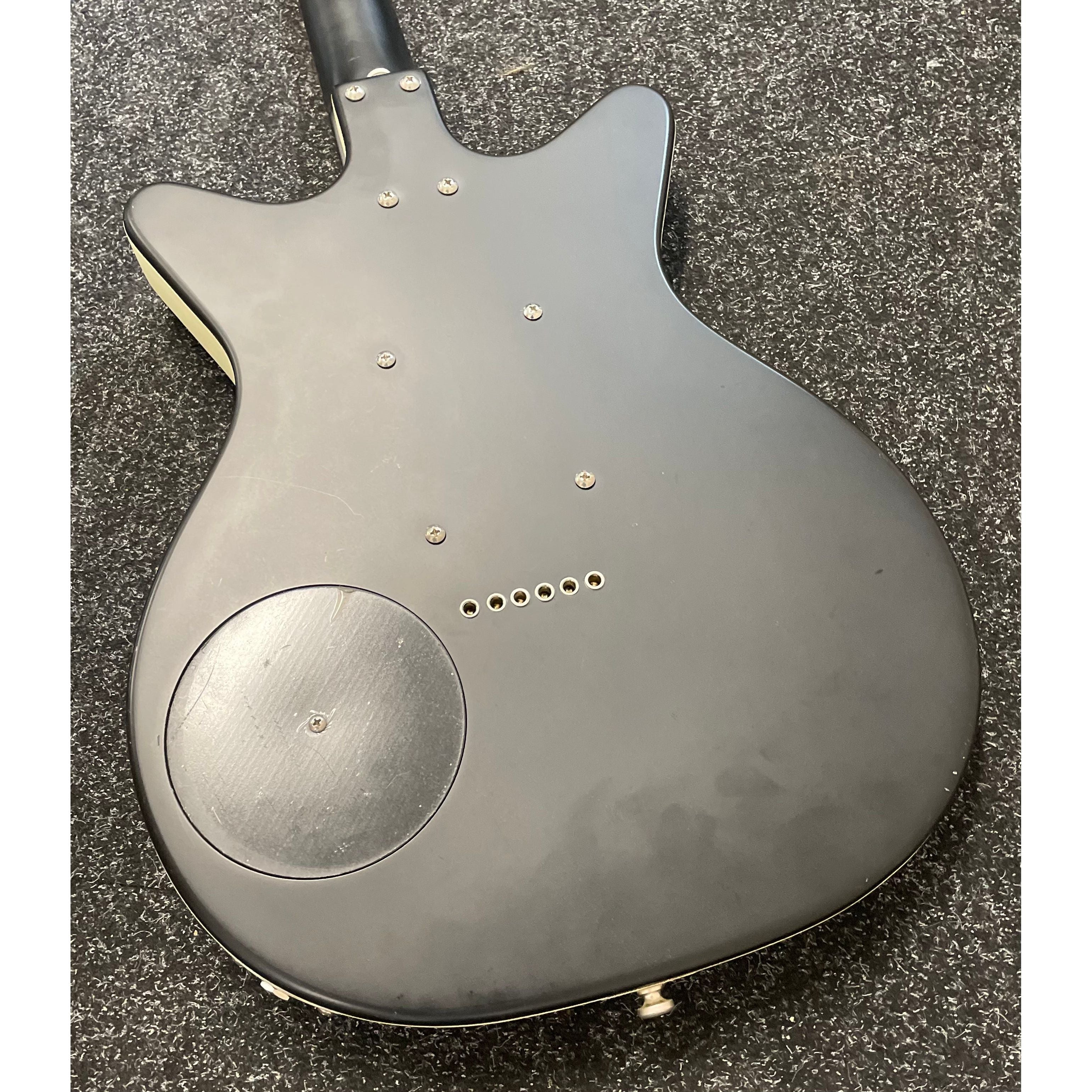 Danelectro DC59 12 String Electric Guitar in Satin Black Finish Pre-Owned