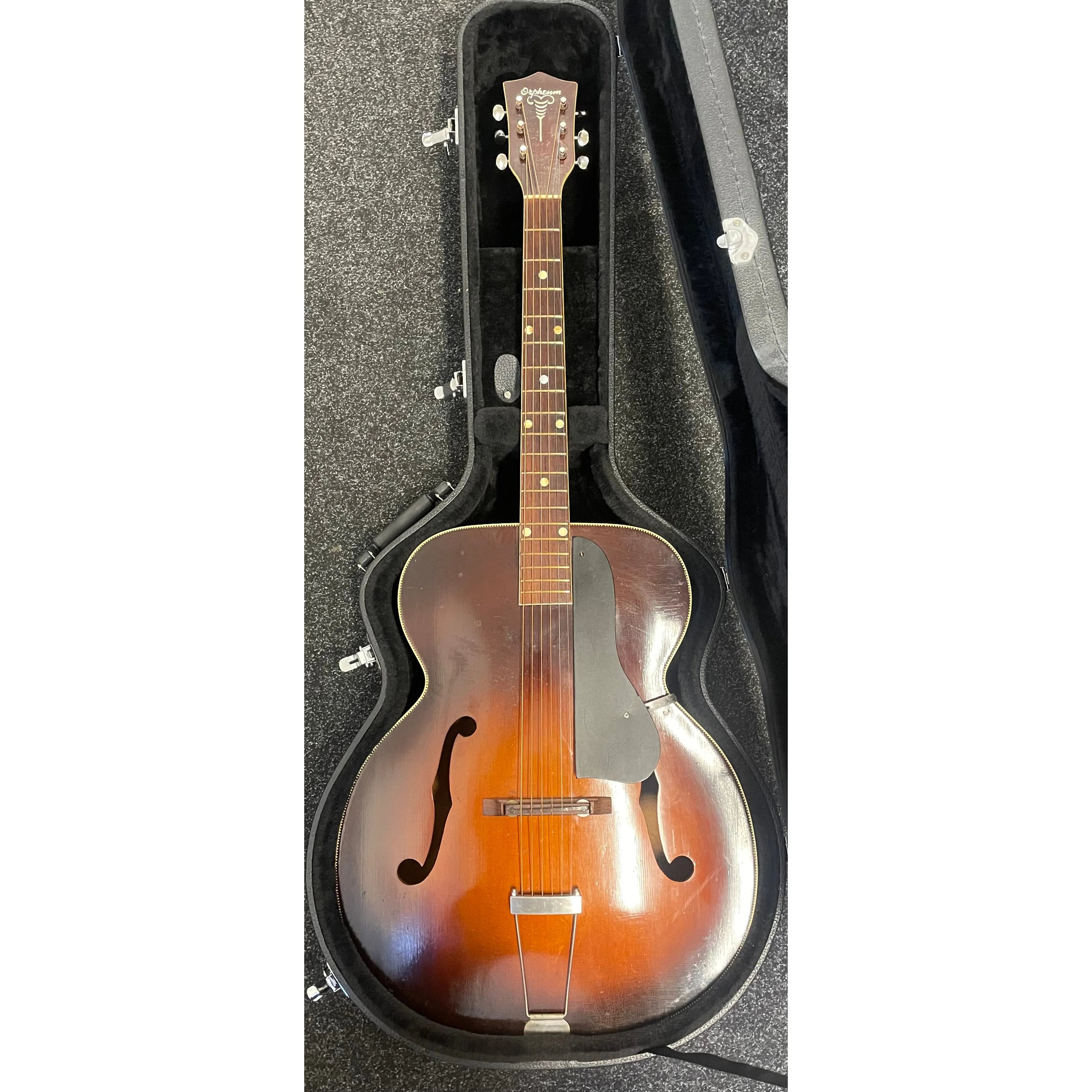 Orpheum by Kay 1950's Vintage Archtop Acoustic Guitar Made in USA with Hardcase Pre-Owned