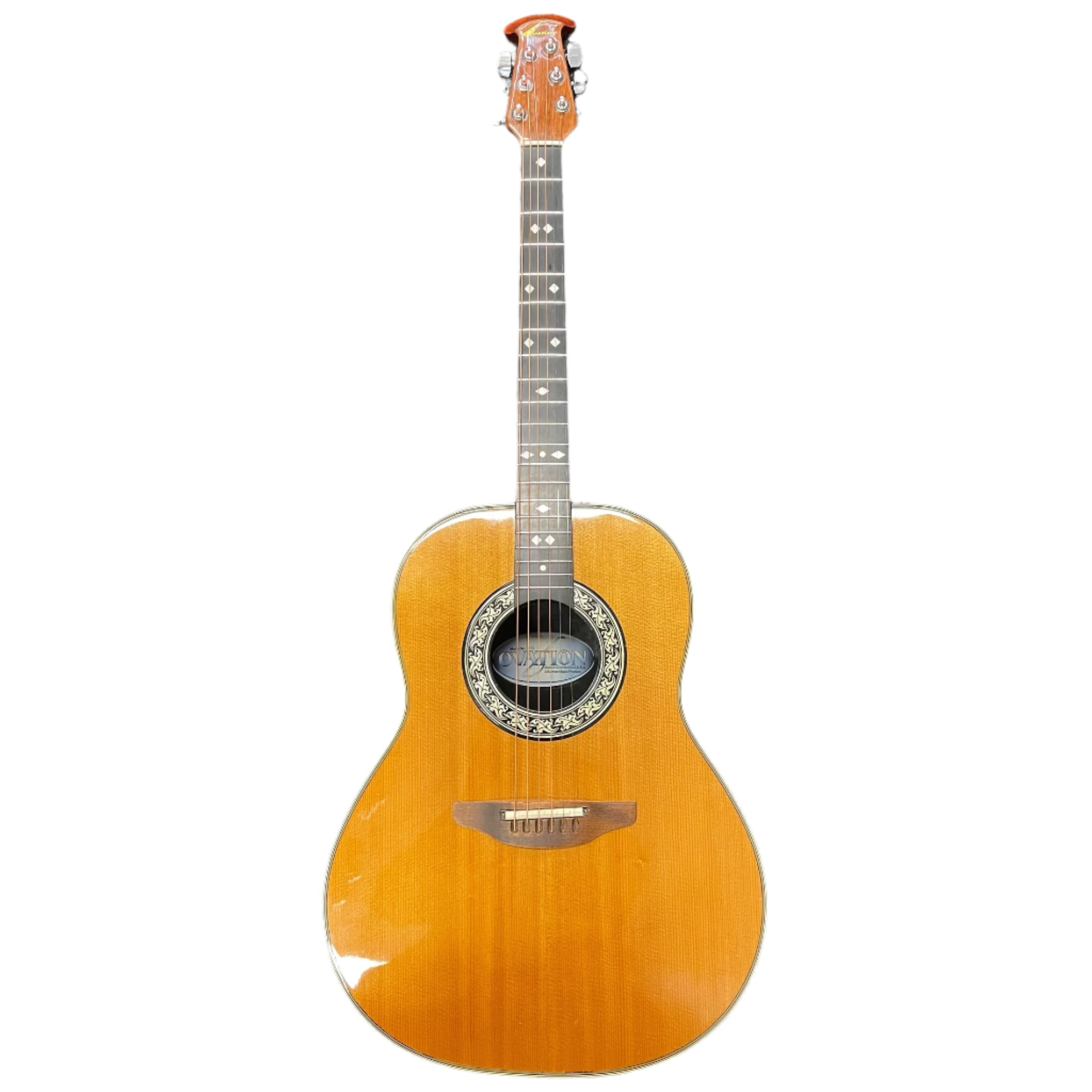 Ovation Mod 1112 Custom Balladeer Acoustic Guitar with Original Hardcase