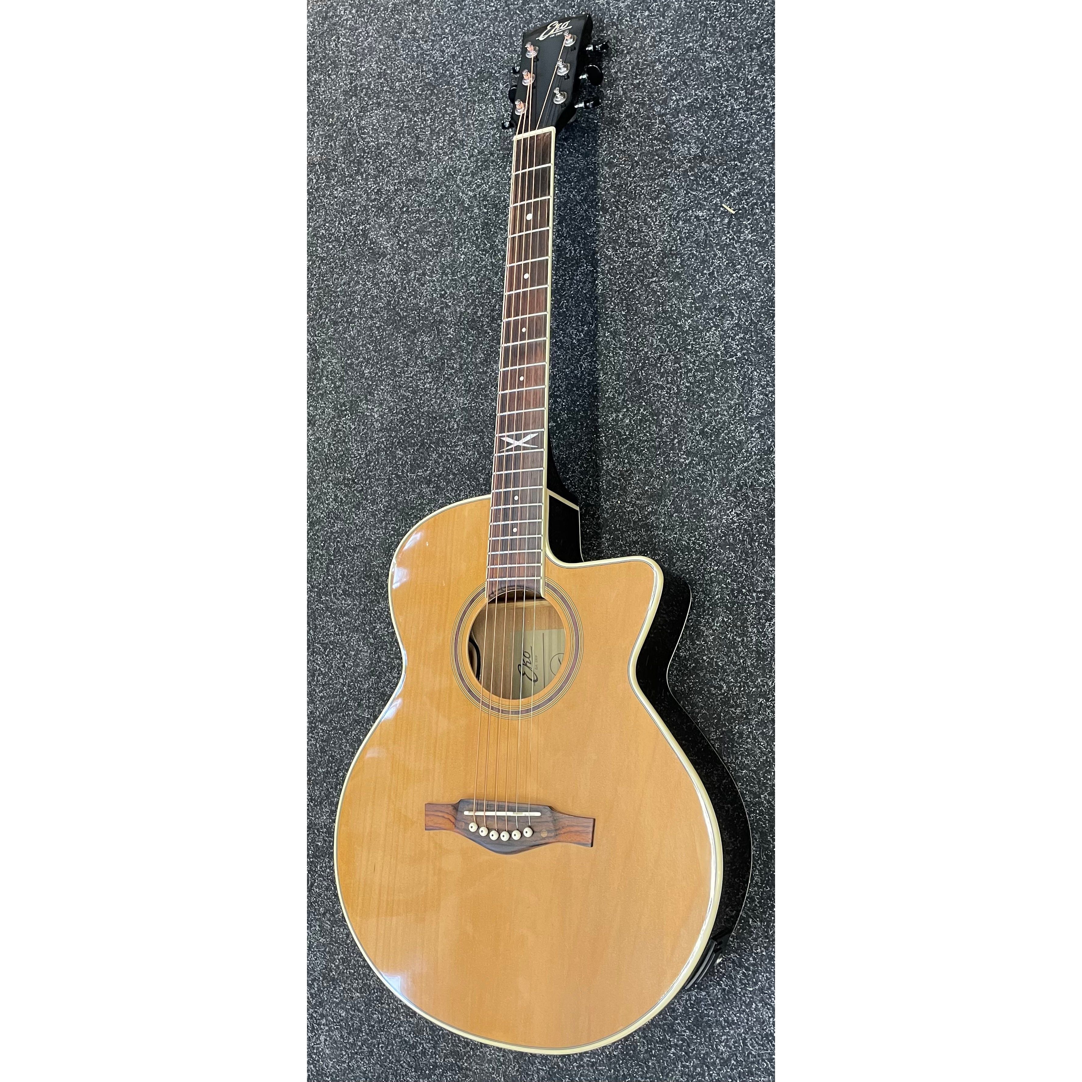 EKO NXT Series Electro Acoustic Guitar 018 CW EQ in Natural Gloss FInish Pre-Owned