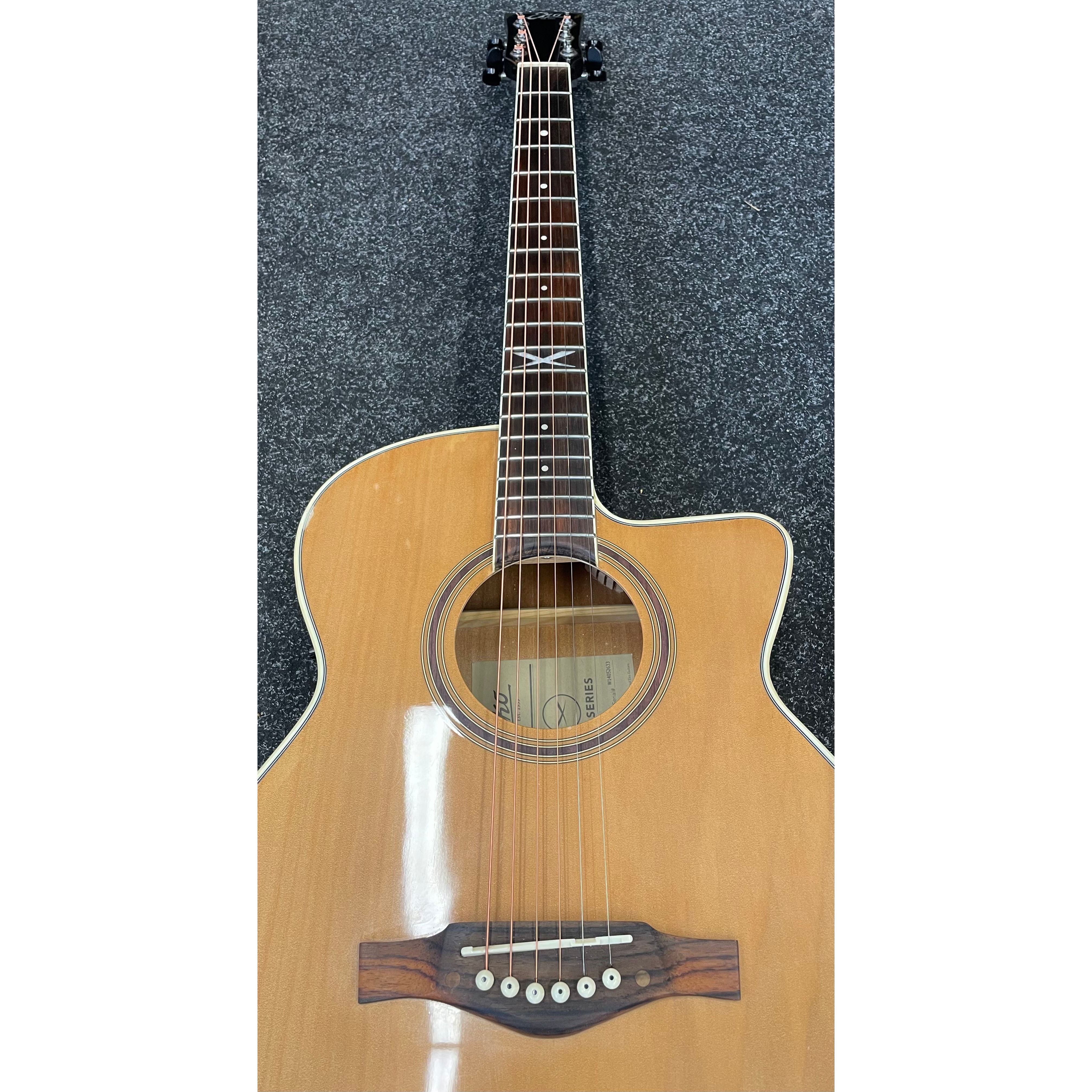 EKO NXT Series Electro Acoustic Guitar 018 CW EQ in Natural Gloss FInish Pre-Owned