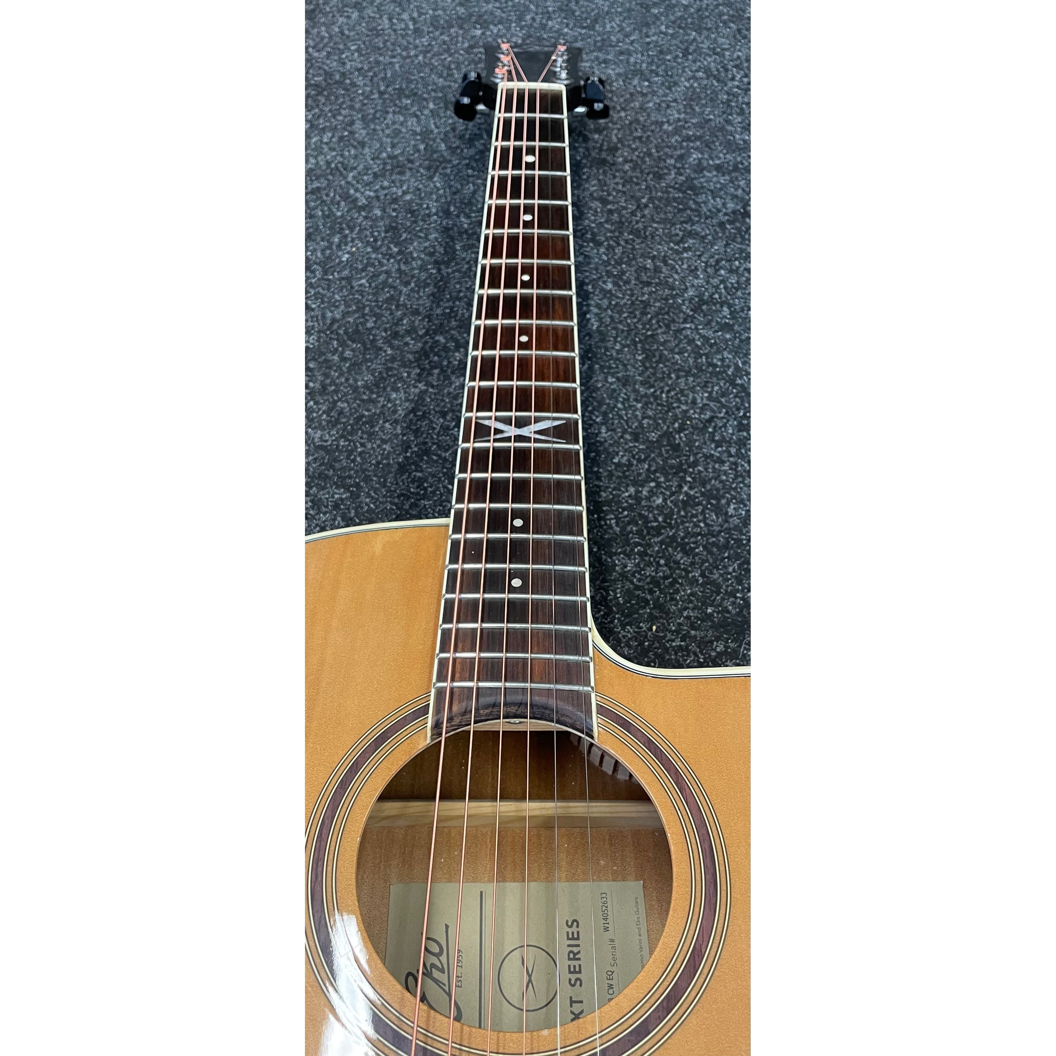 EKO NXT Series Electro Acoustic Guitar 018 CW EQ in Natural Gloss FInish Pre-Owned