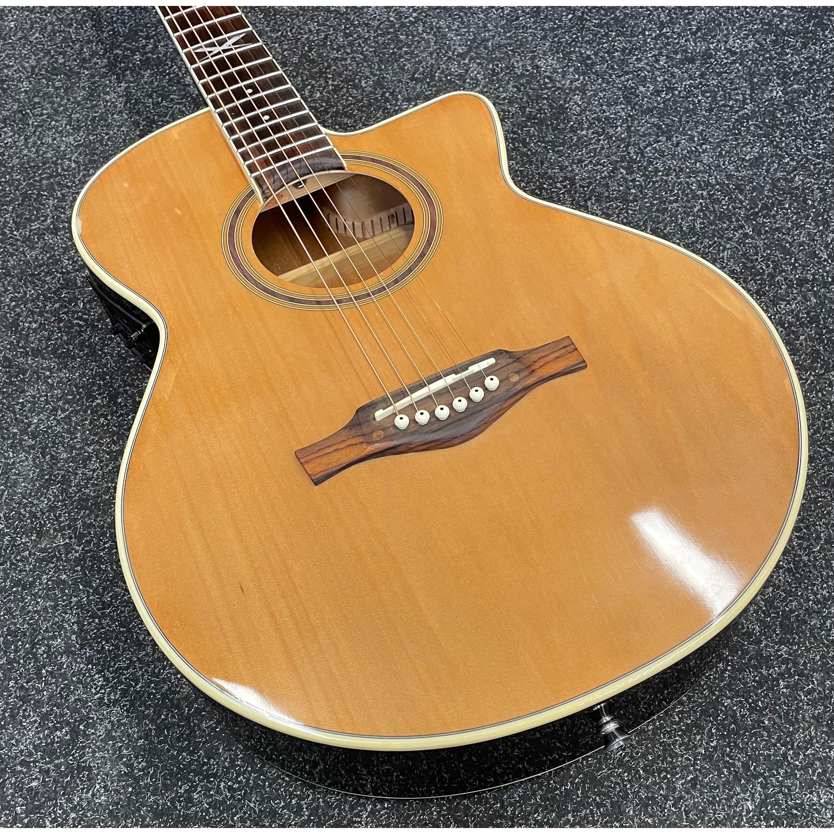 EKO NXT Series Electro Acoustic Guitar 018 CW EQ in Natural Gloss FInish Pre-Owned