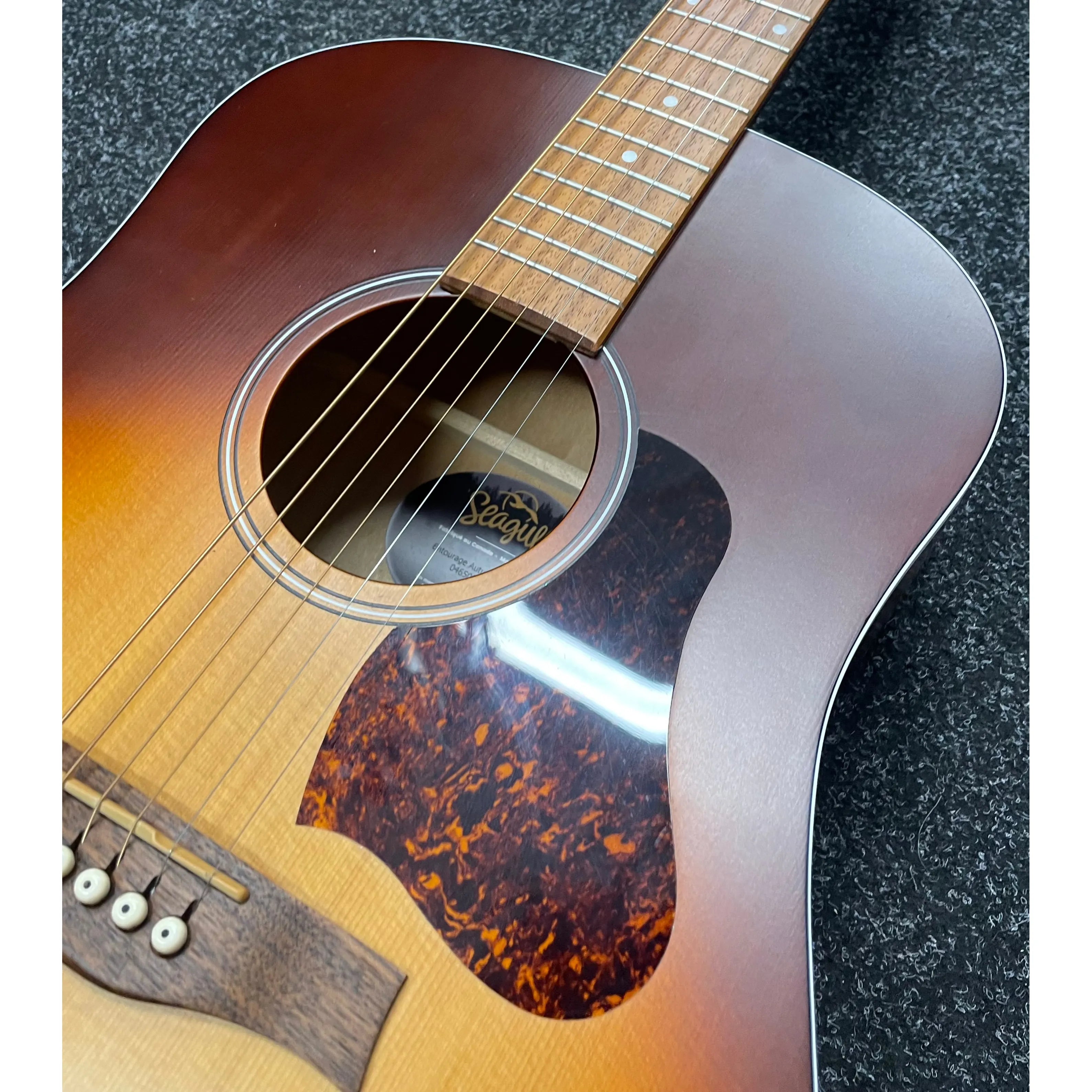 Seagull Entourage QIT in Autumn Burst Electro Acoustic Guitar Pre-Owned