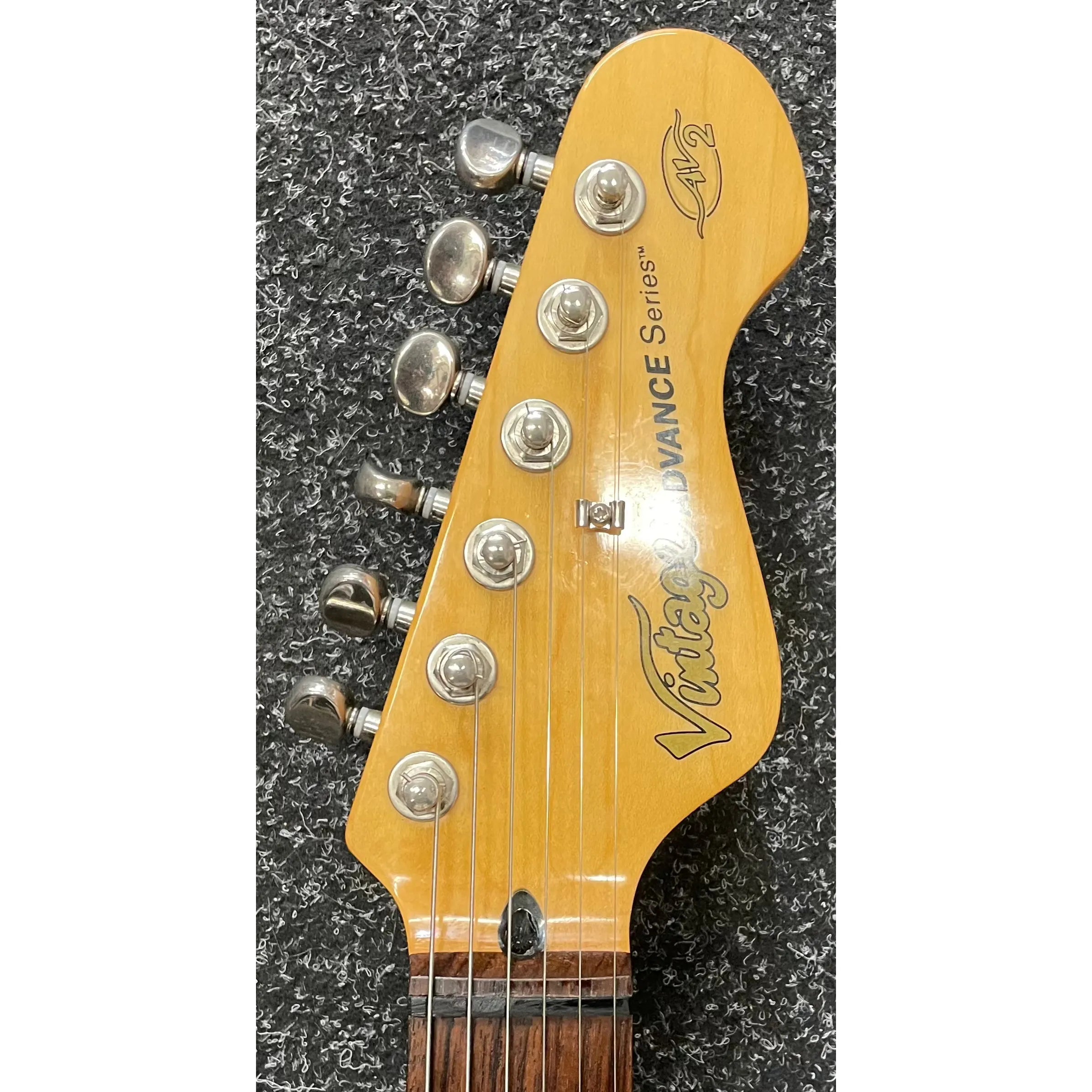 Vintage Advance AV2HNF "Thinline Tele Style" Electric Guitar Pre-Owned