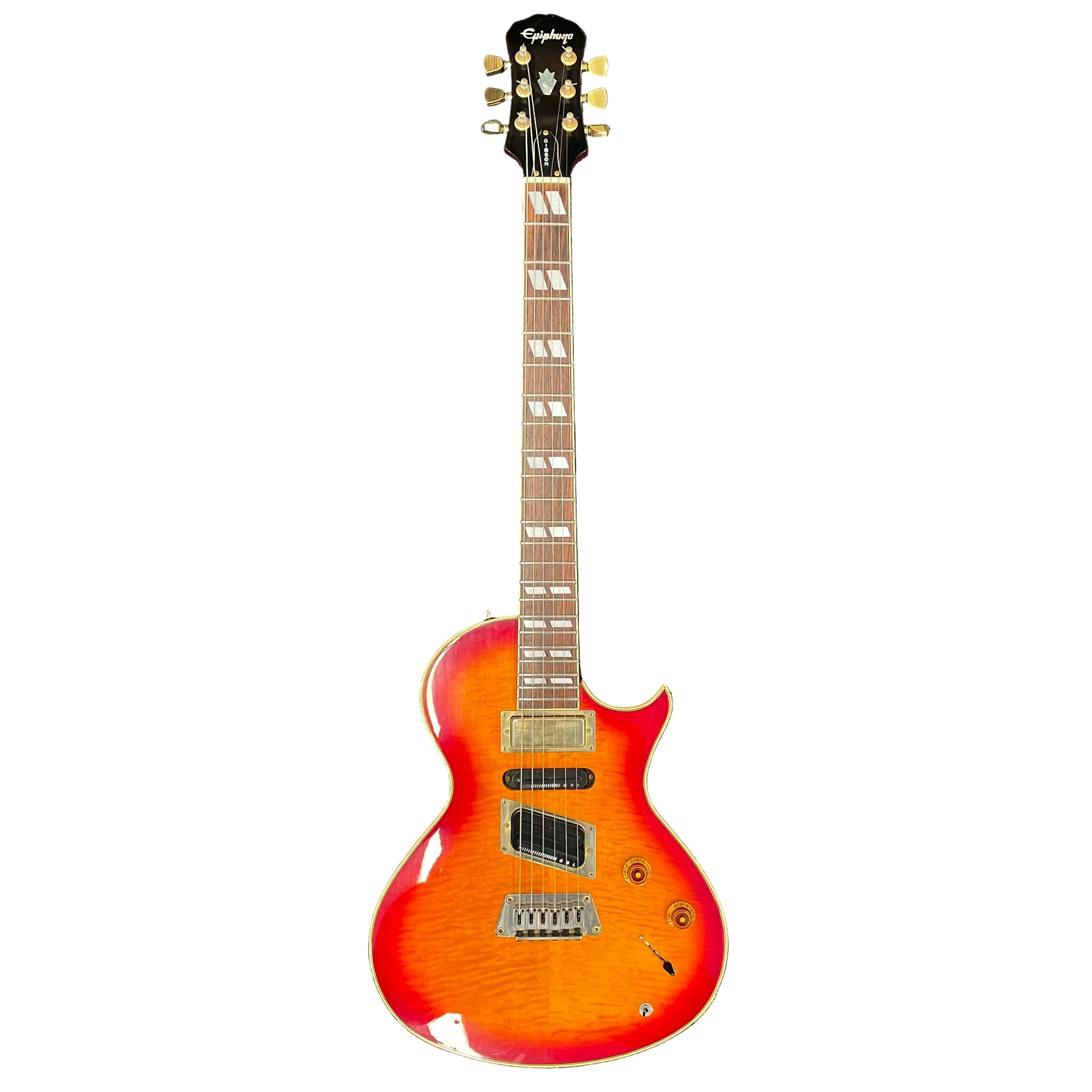 Epiphone Nighthawk Special 3 Electric Guitar in Cherry Sunburst, 1995, Samick Korea with Hardcase Pre-Owned