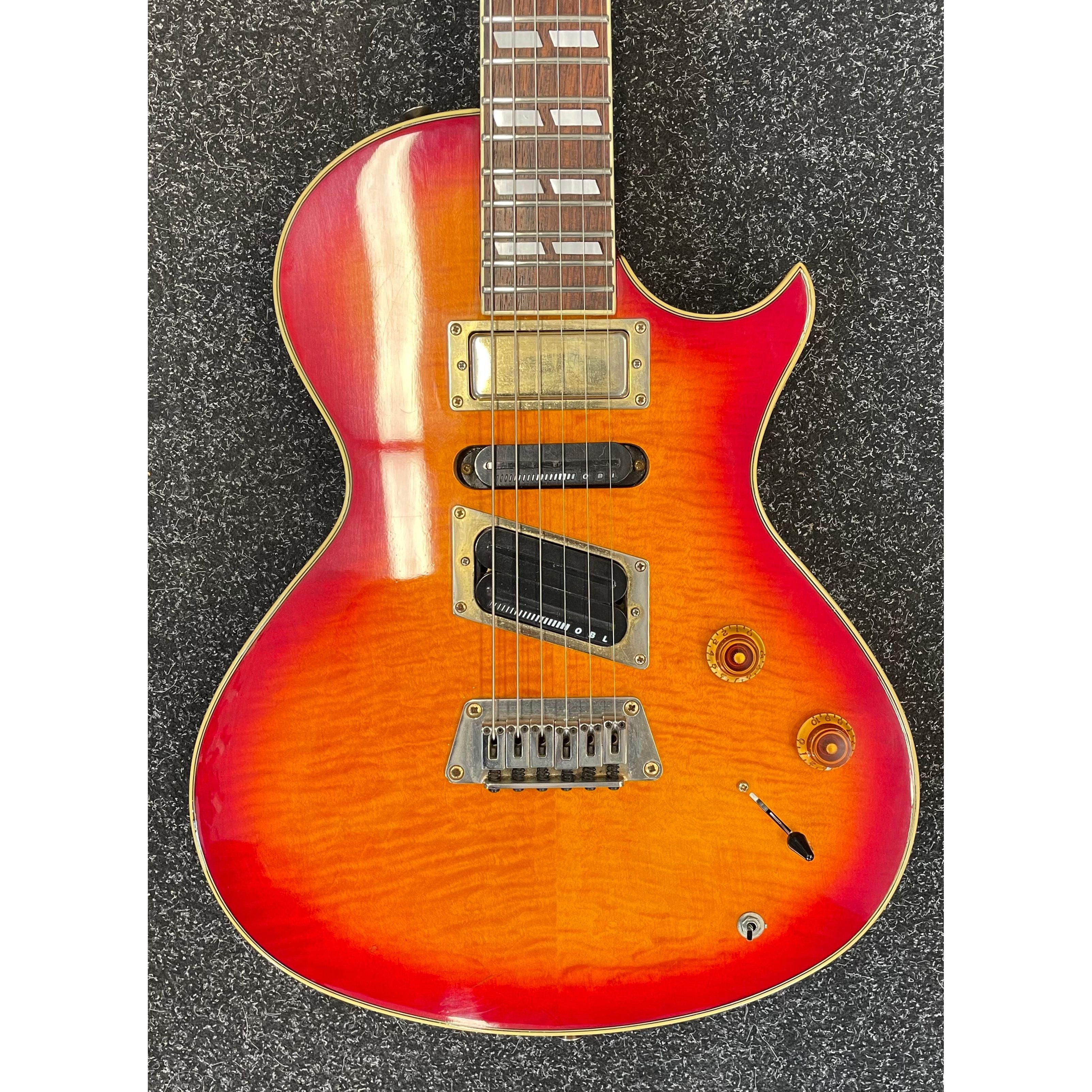 Epiphone Nighthawk Special 3 Electric Guitar in Cherry Sunburst, 1995, Samick Korea with Hardcase Pre-Owned