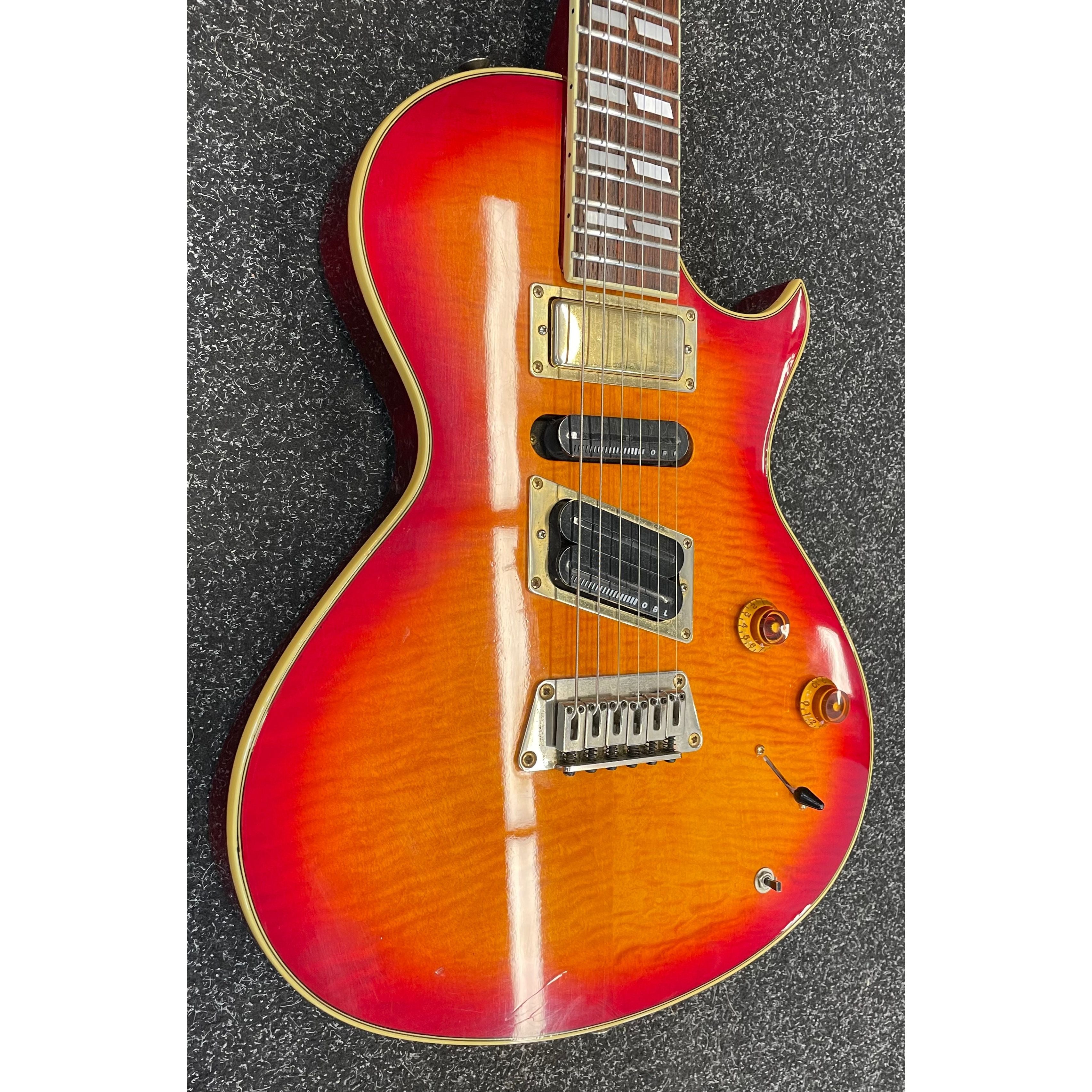 Epiphone Nighthawk Special 3 Electric Guitar in Cherry Sunburst, 1995, Samick Korea with Hardcase Pre-Owned