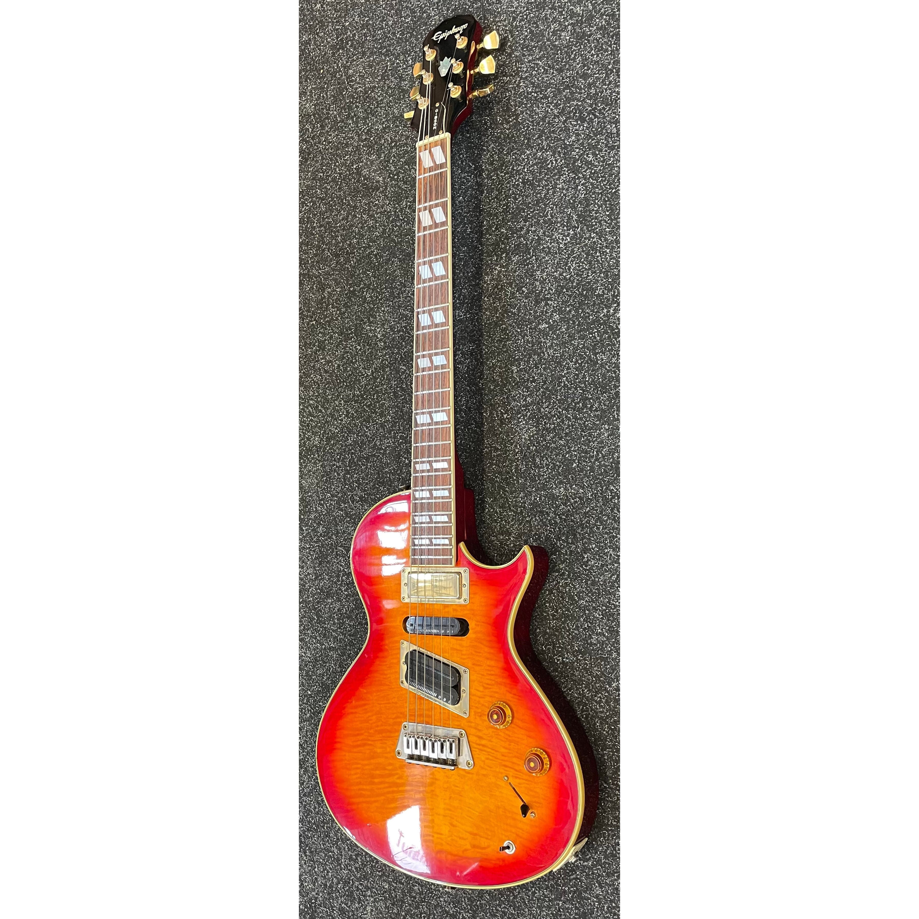 Epiphone Nighthawk Special 3 Electric Guitar in Cherry Sunburst, 1995, Samick Korea with Hardcase Pre-Owned