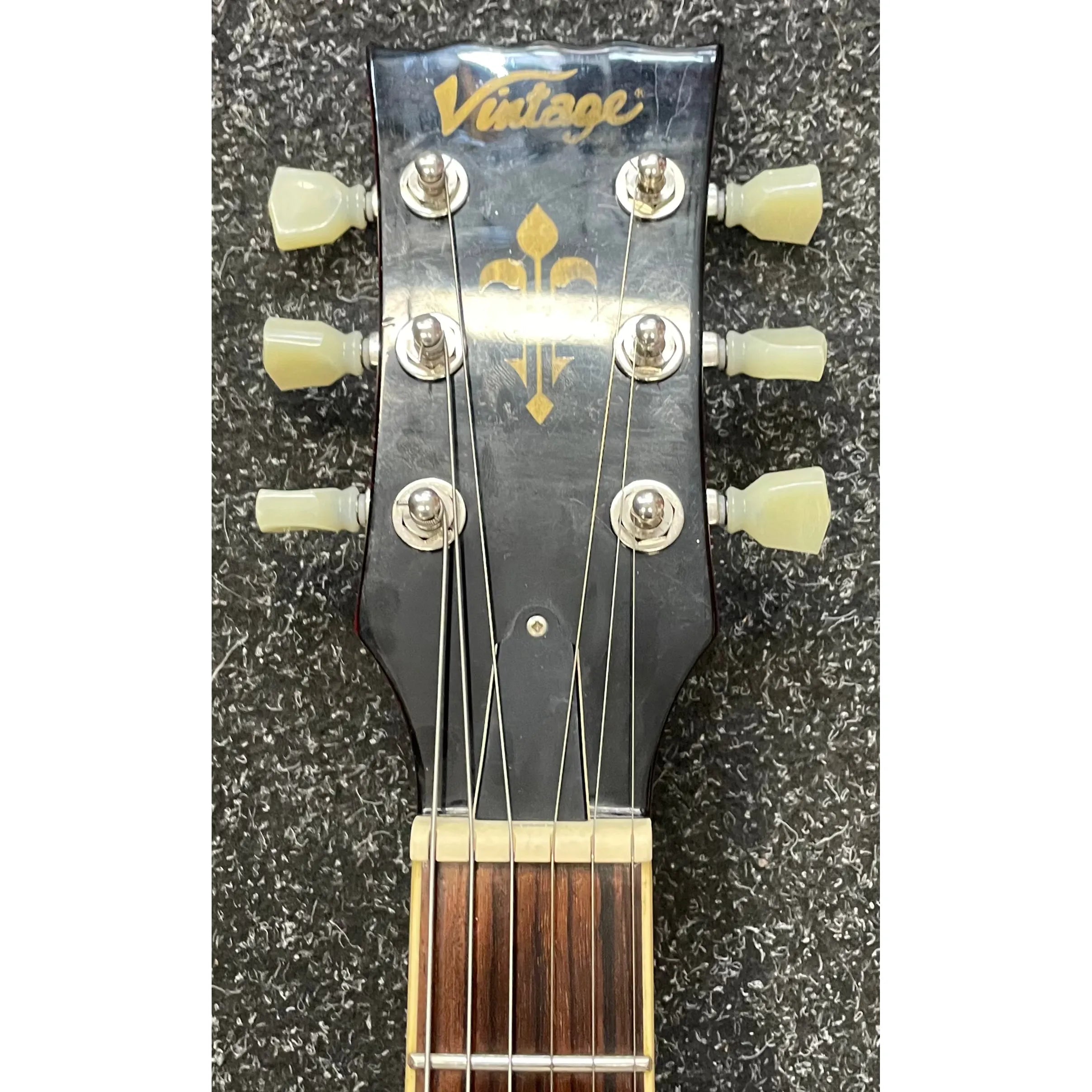 Vintage V100 "LP Style" Electric Guitar in Cherry Sunburst Pre-Owned