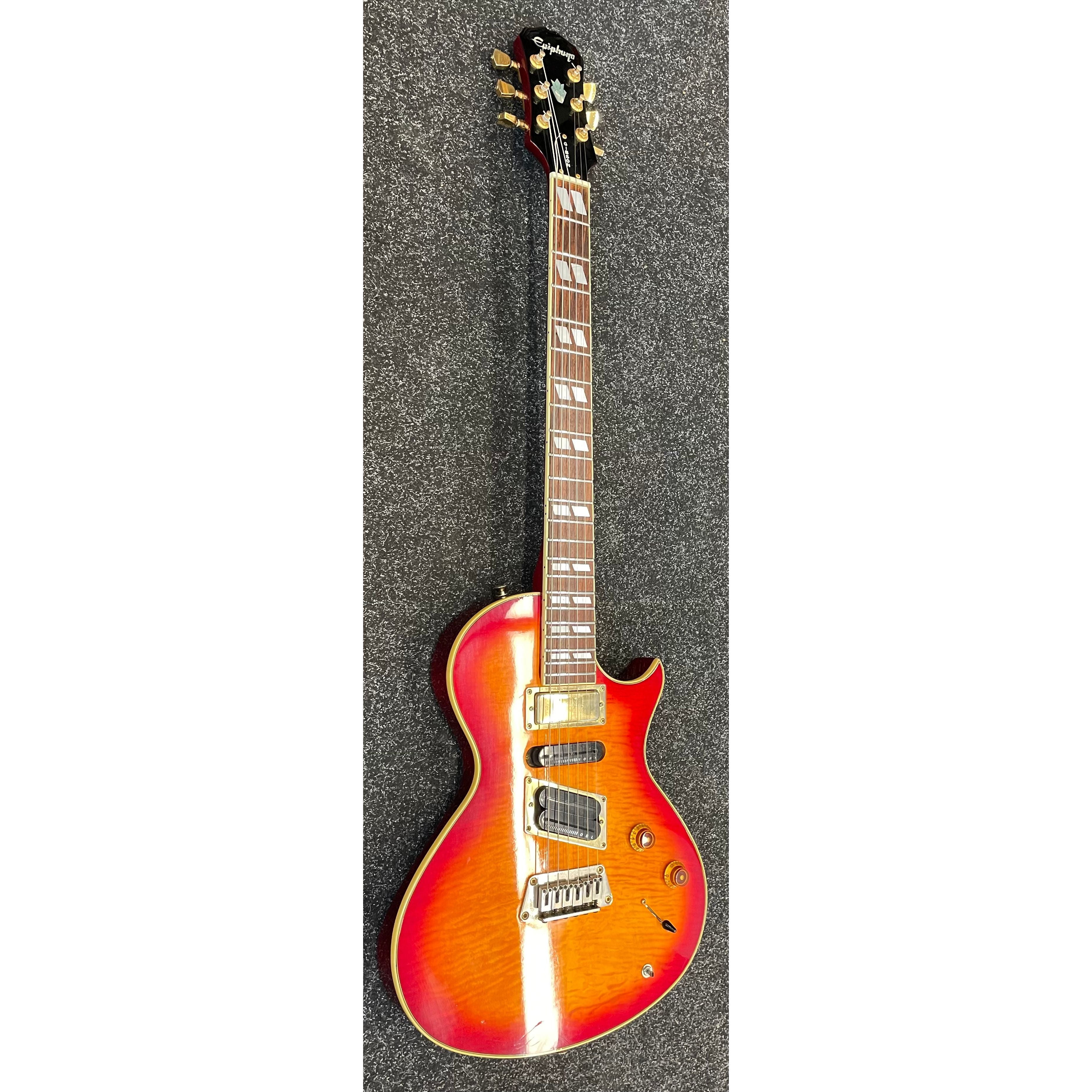 Epiphone Nighthawk Special 3 Electric Guitar in Cherry Sunburst, 1995, Samick Korea with Hardcase Pre-Owned