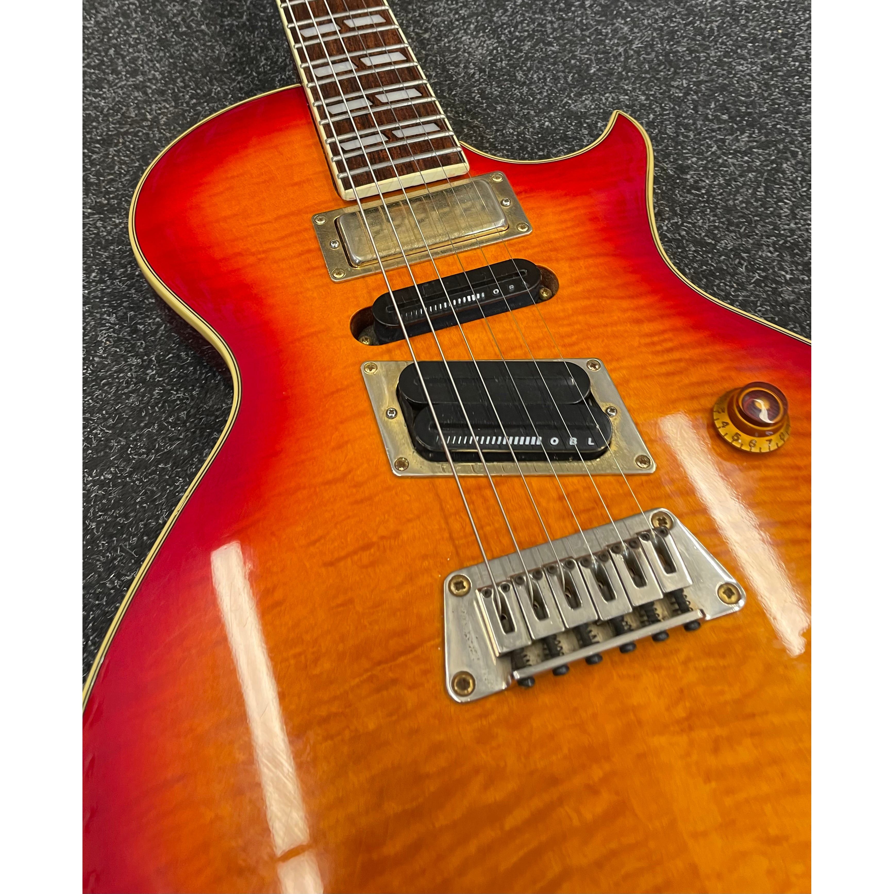 Epiphone Nighthawk Special 3 Electric Guitar in Cherry Sunburst, 1995, Samick Korea with Hardcase Pre-Owned