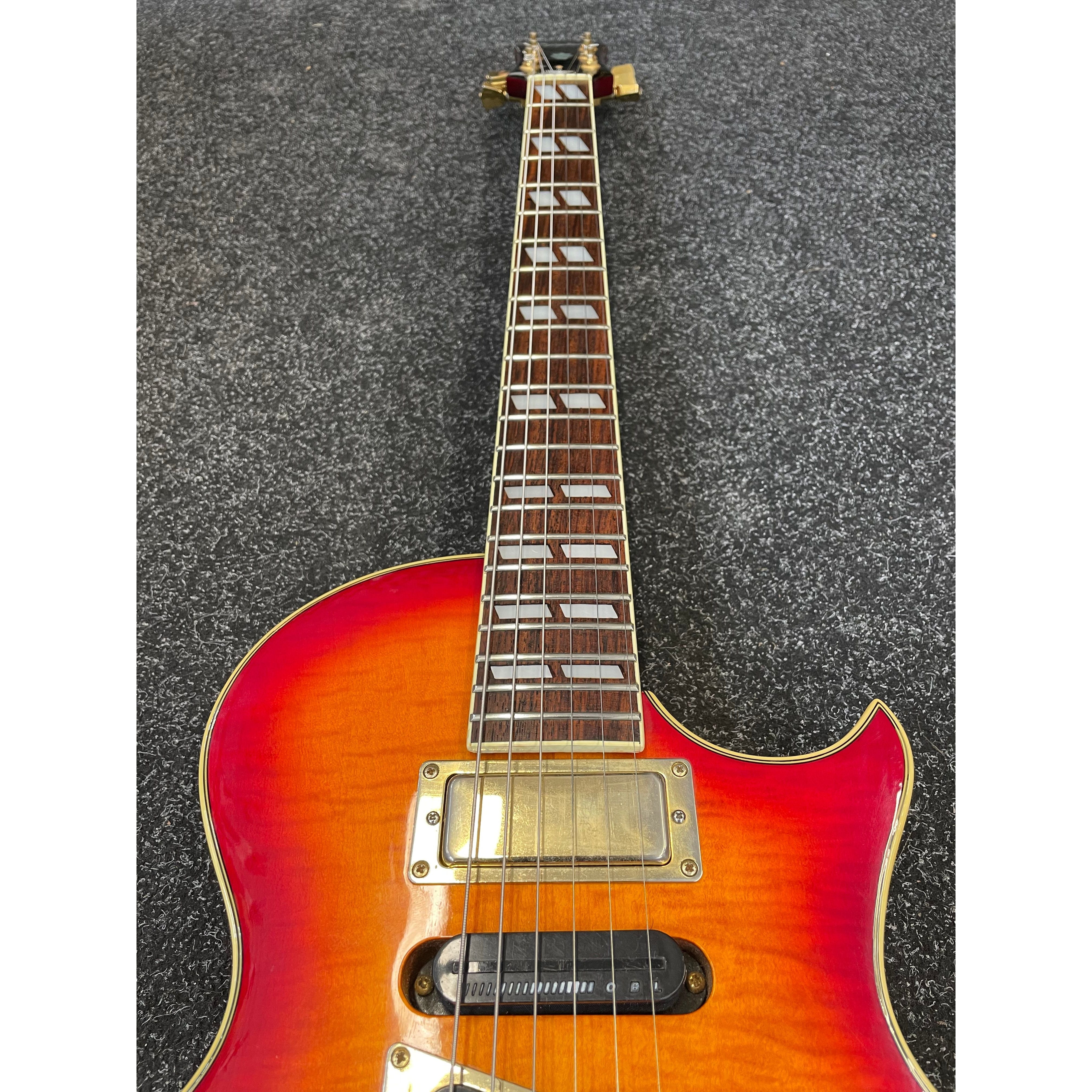 Epiphone Nighthawk Special 3 Electric Guitar in Cherry Sunburst, 1995, Samick Korea with Hardcase Pre-Owned