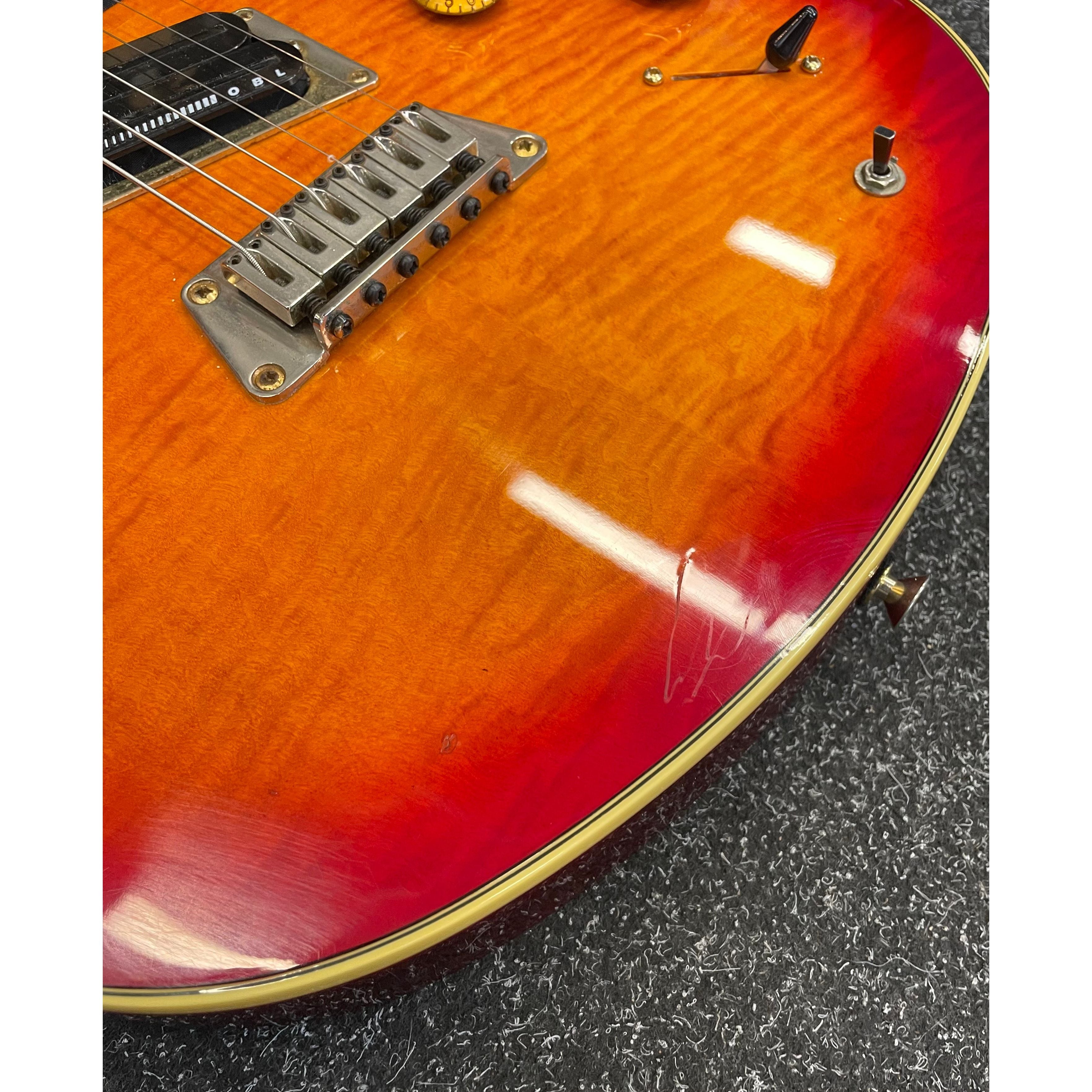 Epiphone Nighthawk Special 3 Electric Guitar in Cherry Sunburst, 1995, Samick Korea with Hardcase Pre-Owned