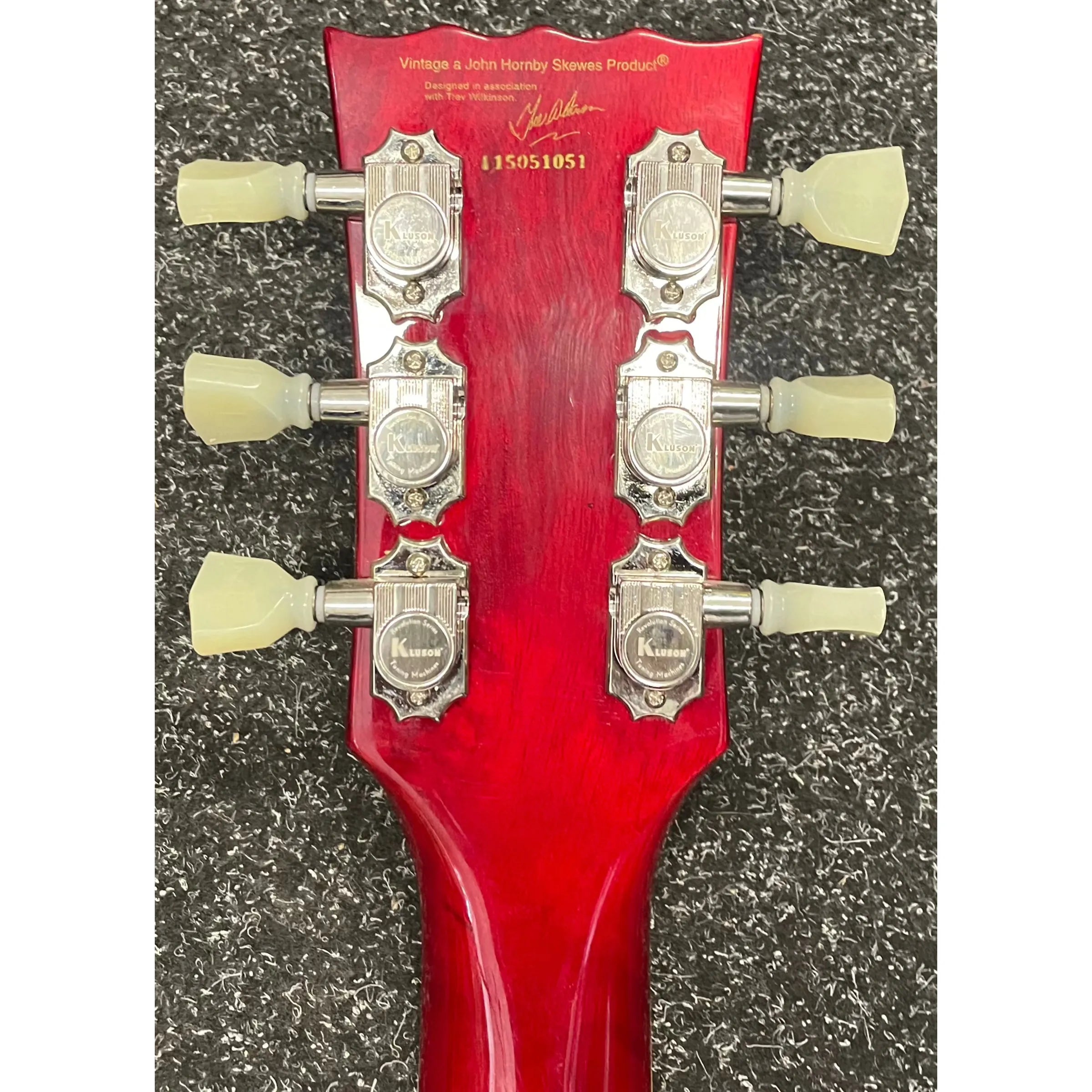 Vintage V100 "LP Style" Electric Guitar in Cherry Sunburst Pre-Owned