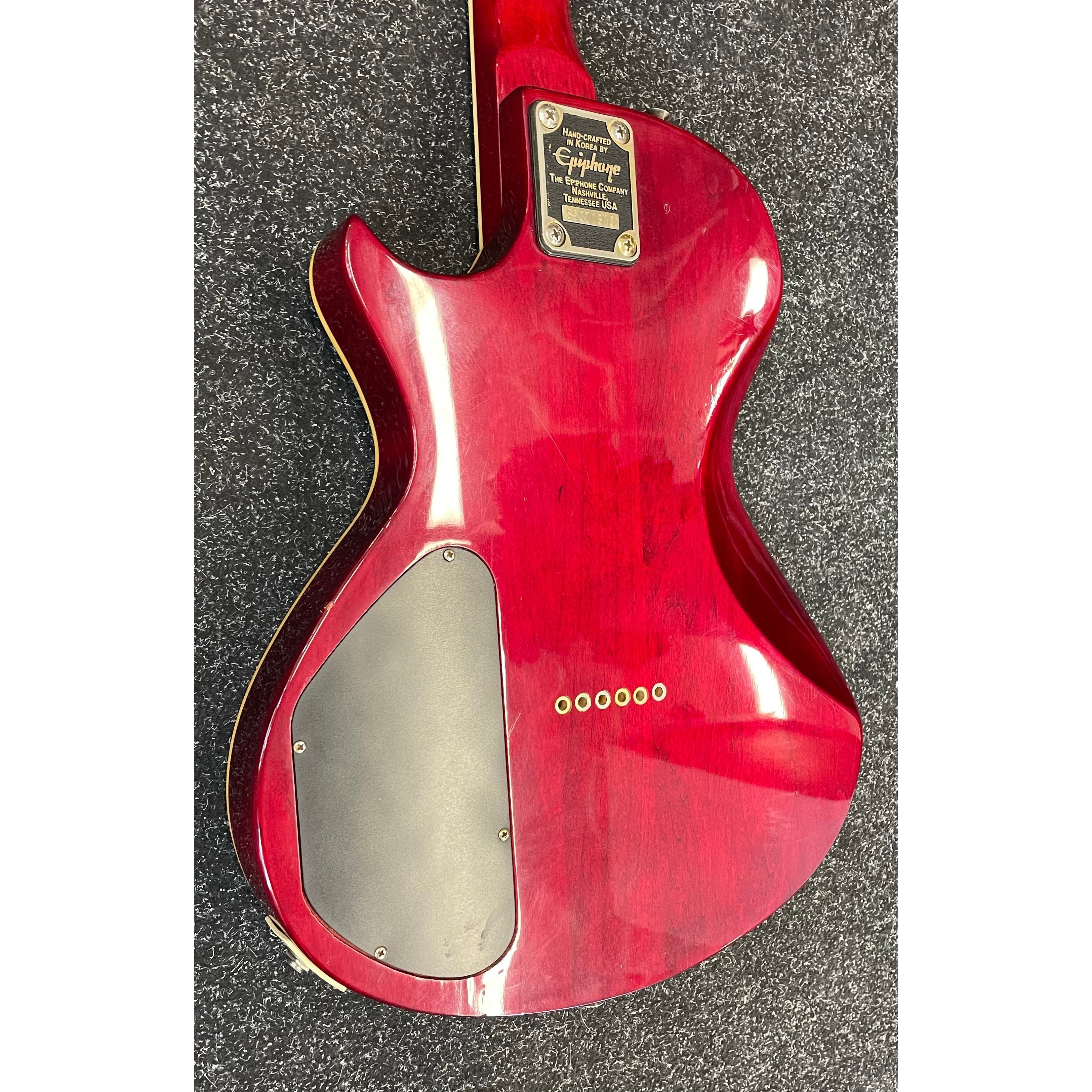 Epiphone Nighthawk Special 3 Electric Guitar in Cherry Sunburst, 1995, Samick Korea with Hardcase Pre-Owned