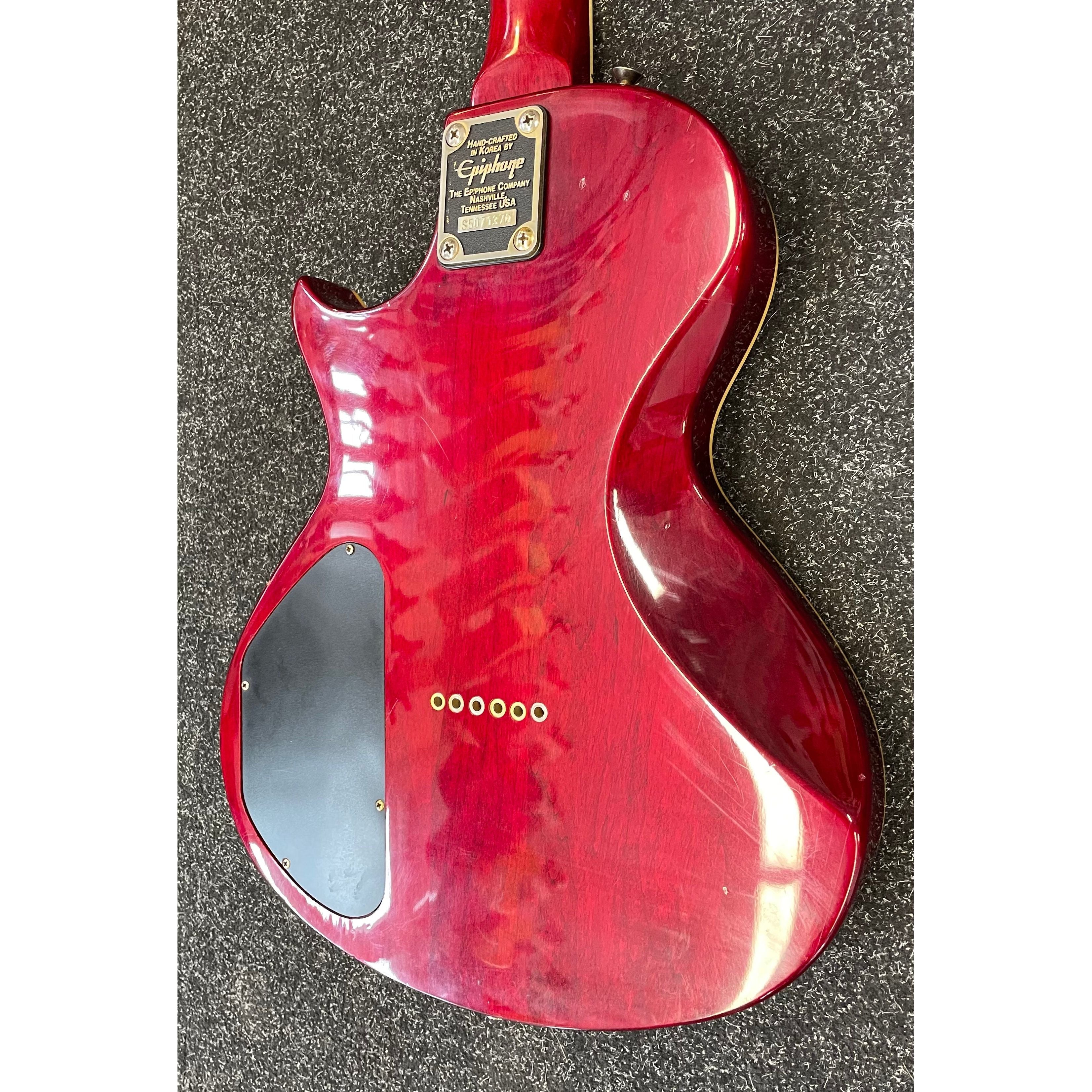 Epiphone Nighthawk Special 3 Electric Guitar in Cherry Sunburst, 1995, Samick Korea with Hardcase Pre-Owned