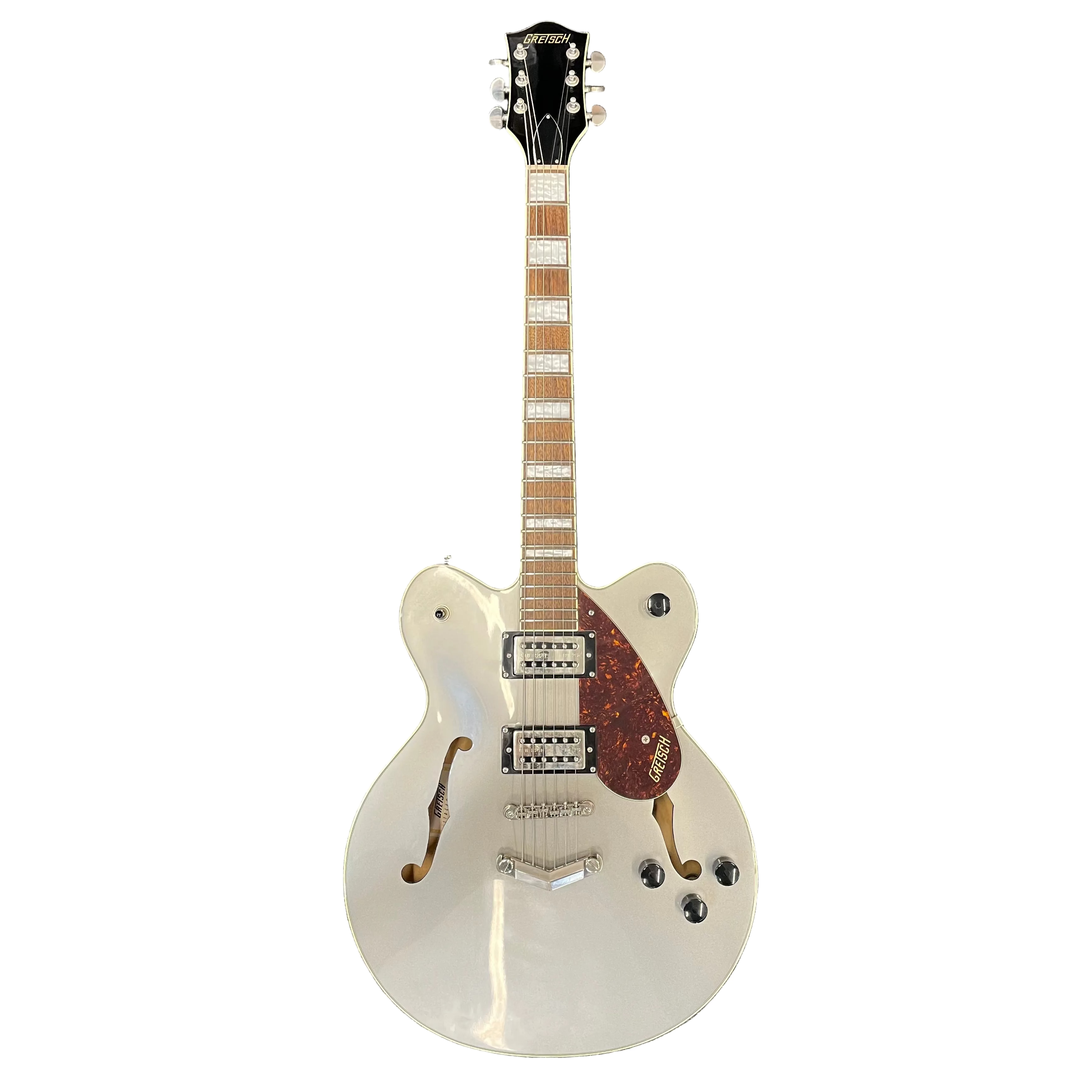 Gretsch G2622 Streamliner Hollowbody Electric Guitar with Center Block, Double-cut & V-Stoptail in Gun Metal Pre-Owned